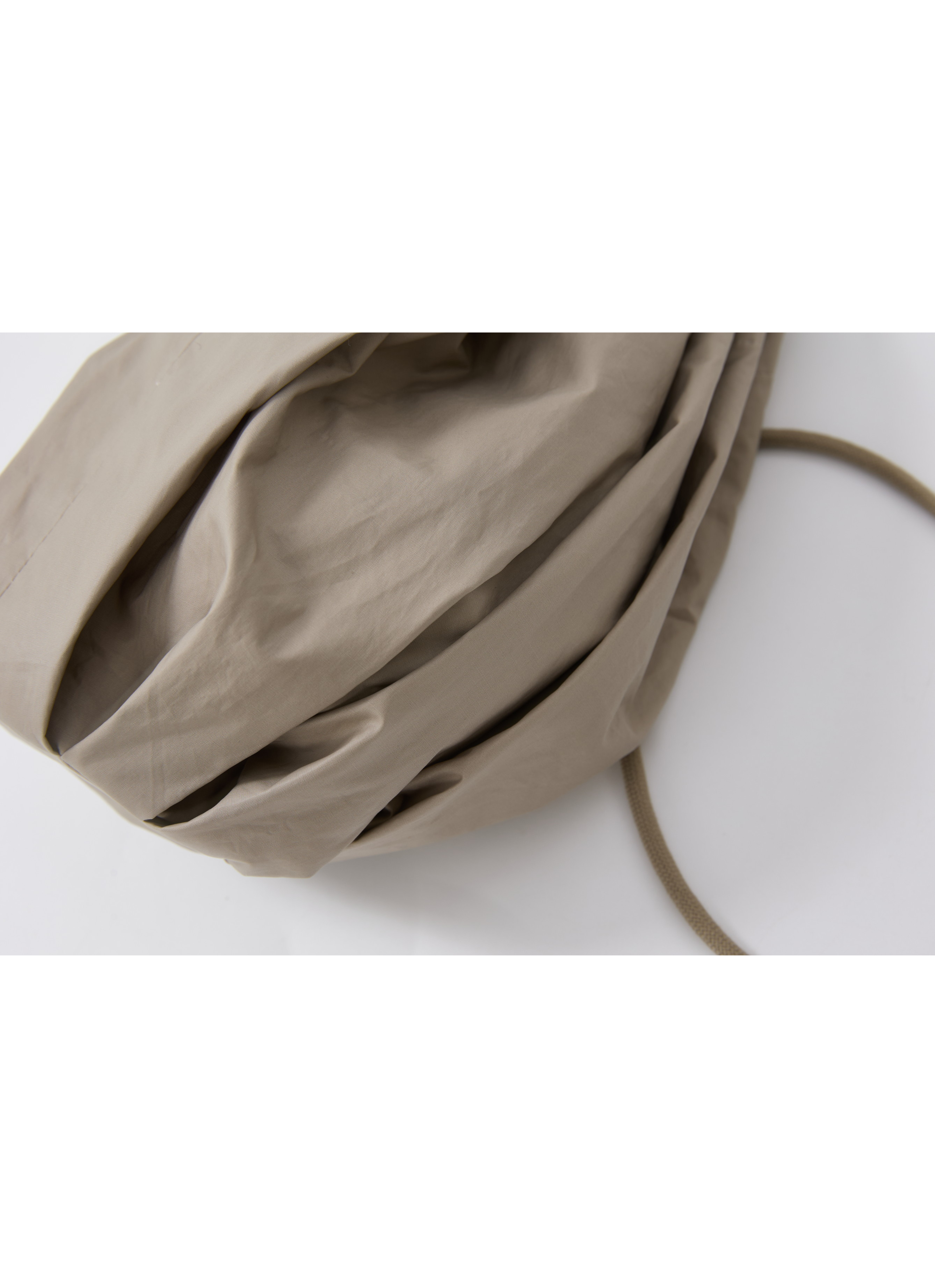 COATING TEXTURE PLEATS BAG / コーティングテクスチャープリーツバック