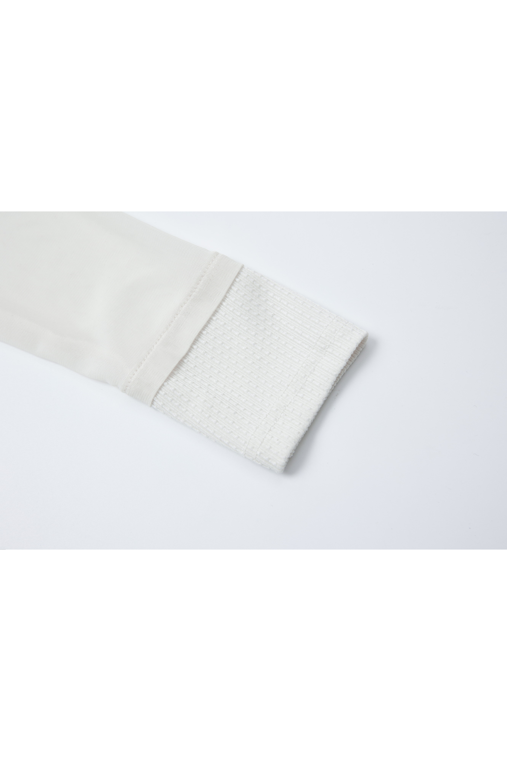 PART SHEER NATURAL TOP / 파트 시어 내츄럴 톱