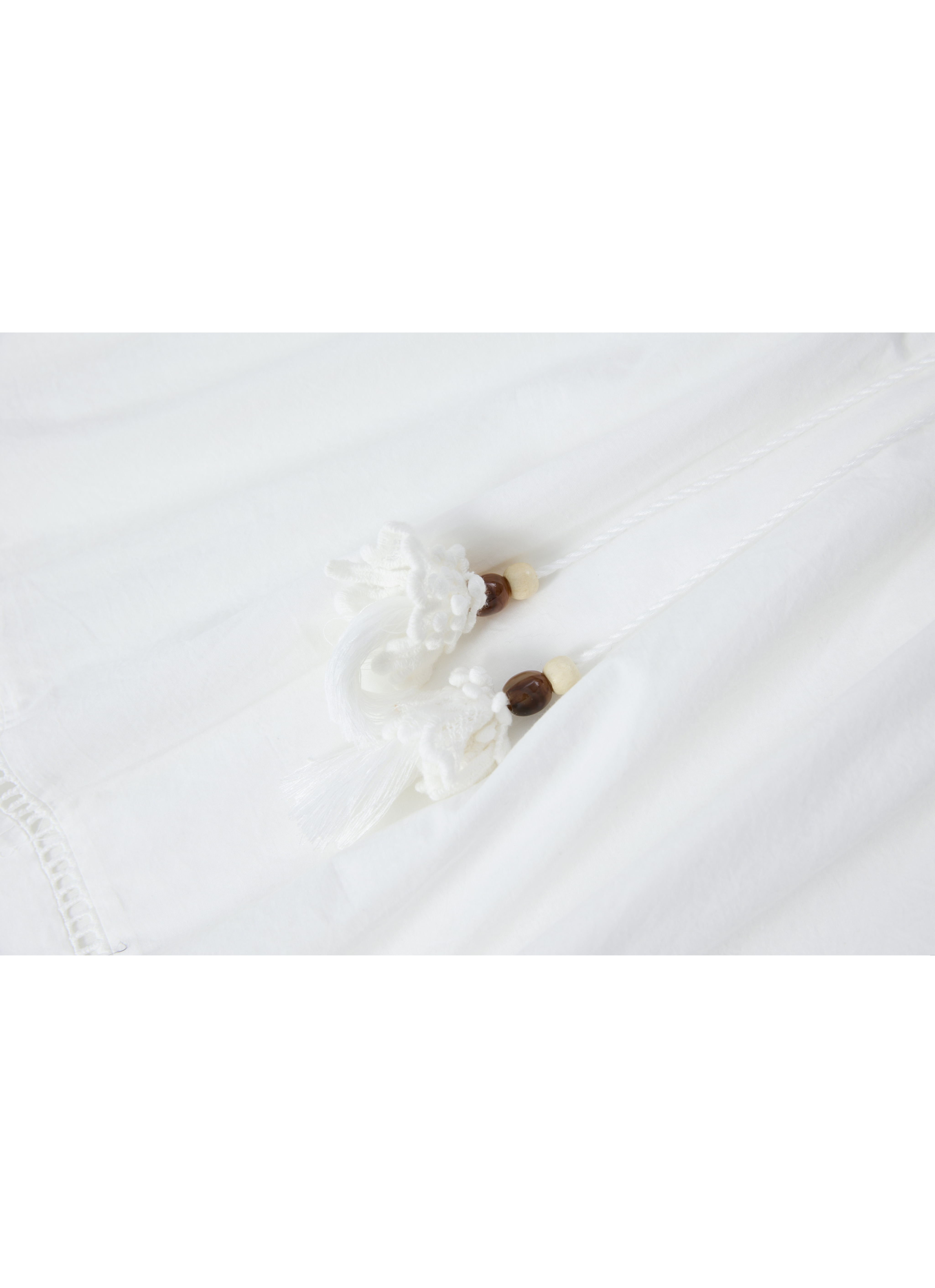 FLOWER CROCHET COTTON SKIRT