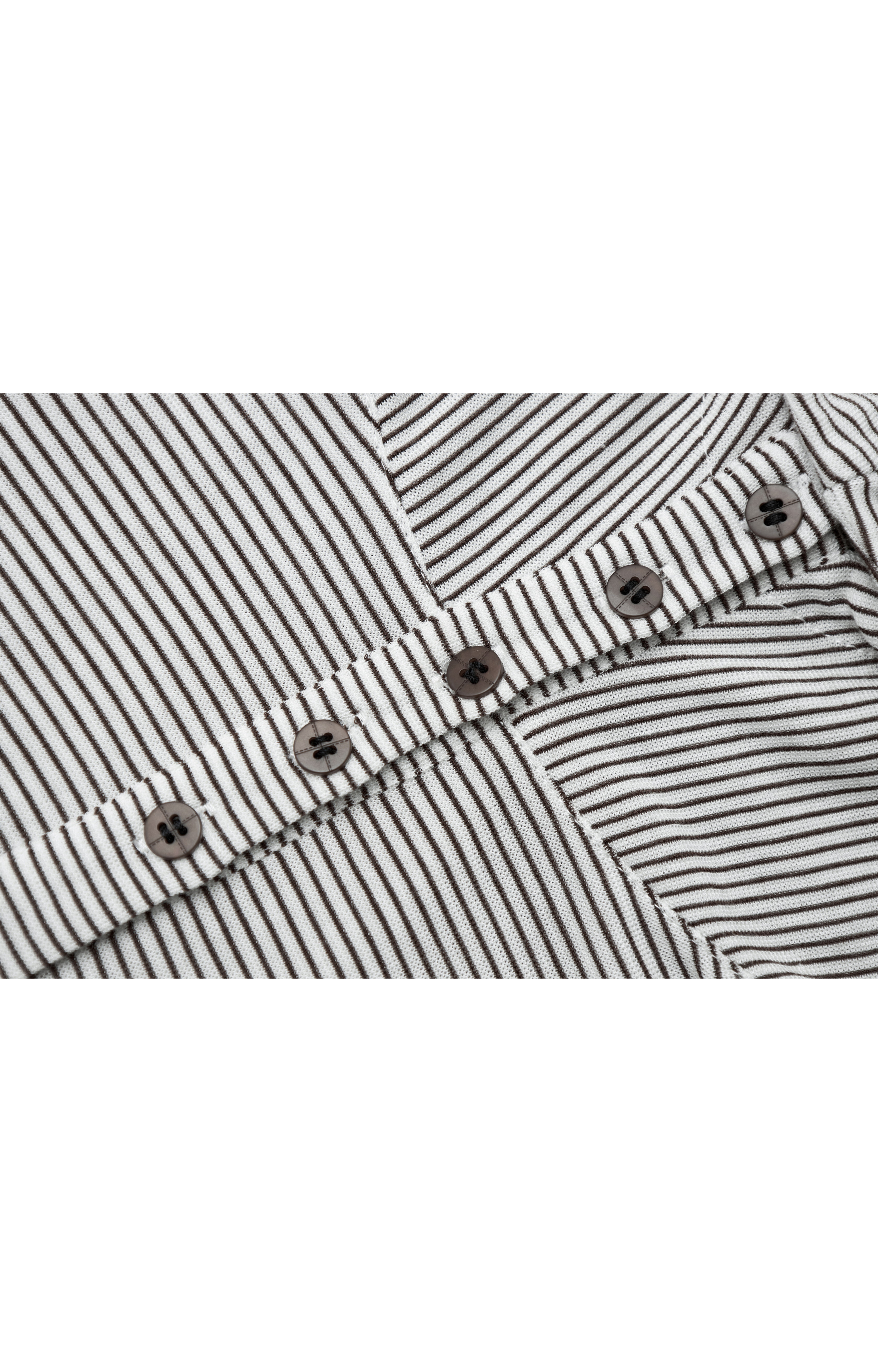 HOODED STRIPE FIT LONG T-SHIRT / フードストライプフィットロングTシャツ