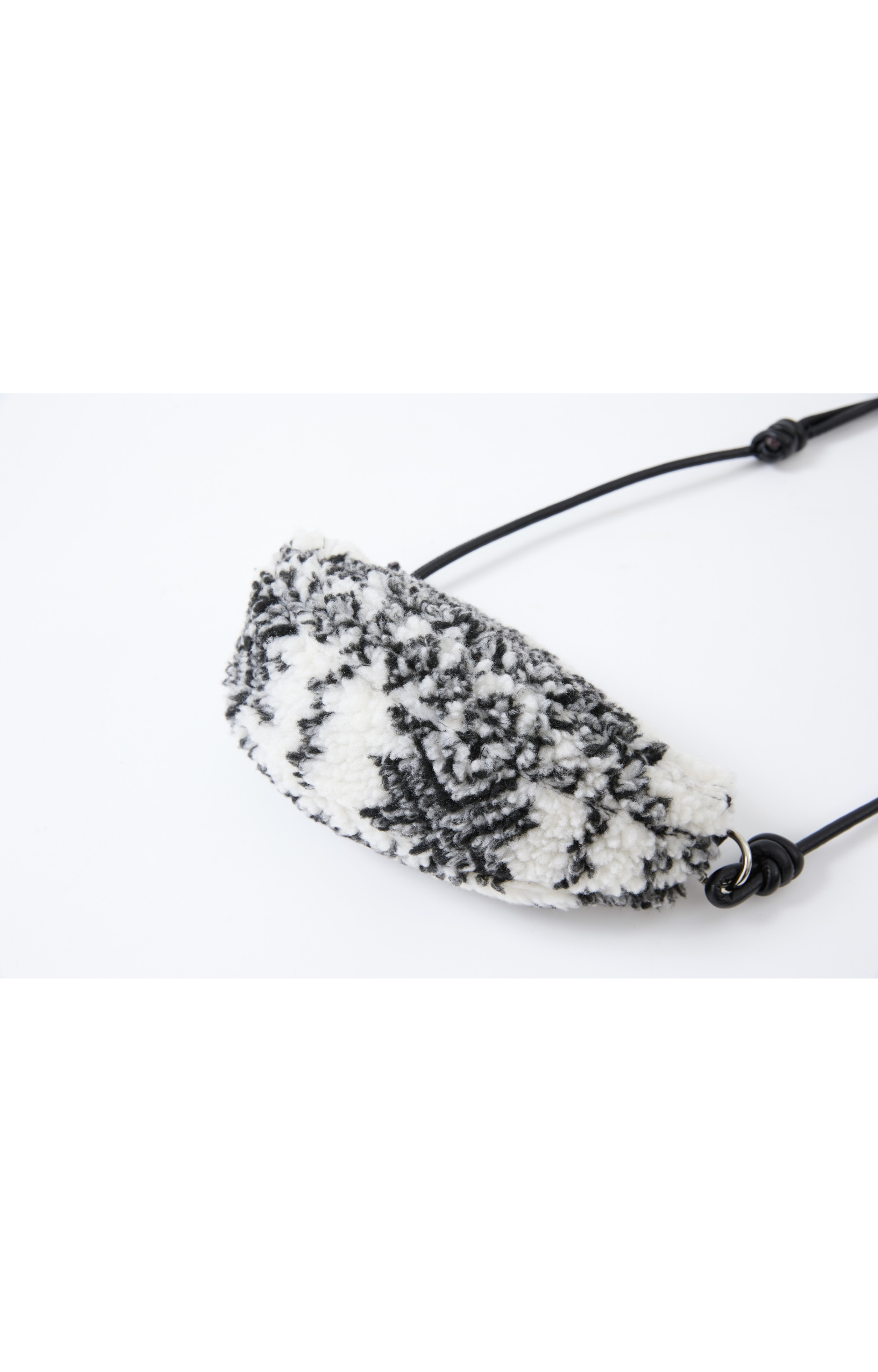 FAIR ISLE BOA BAG / フェアアイル柄ボアバック