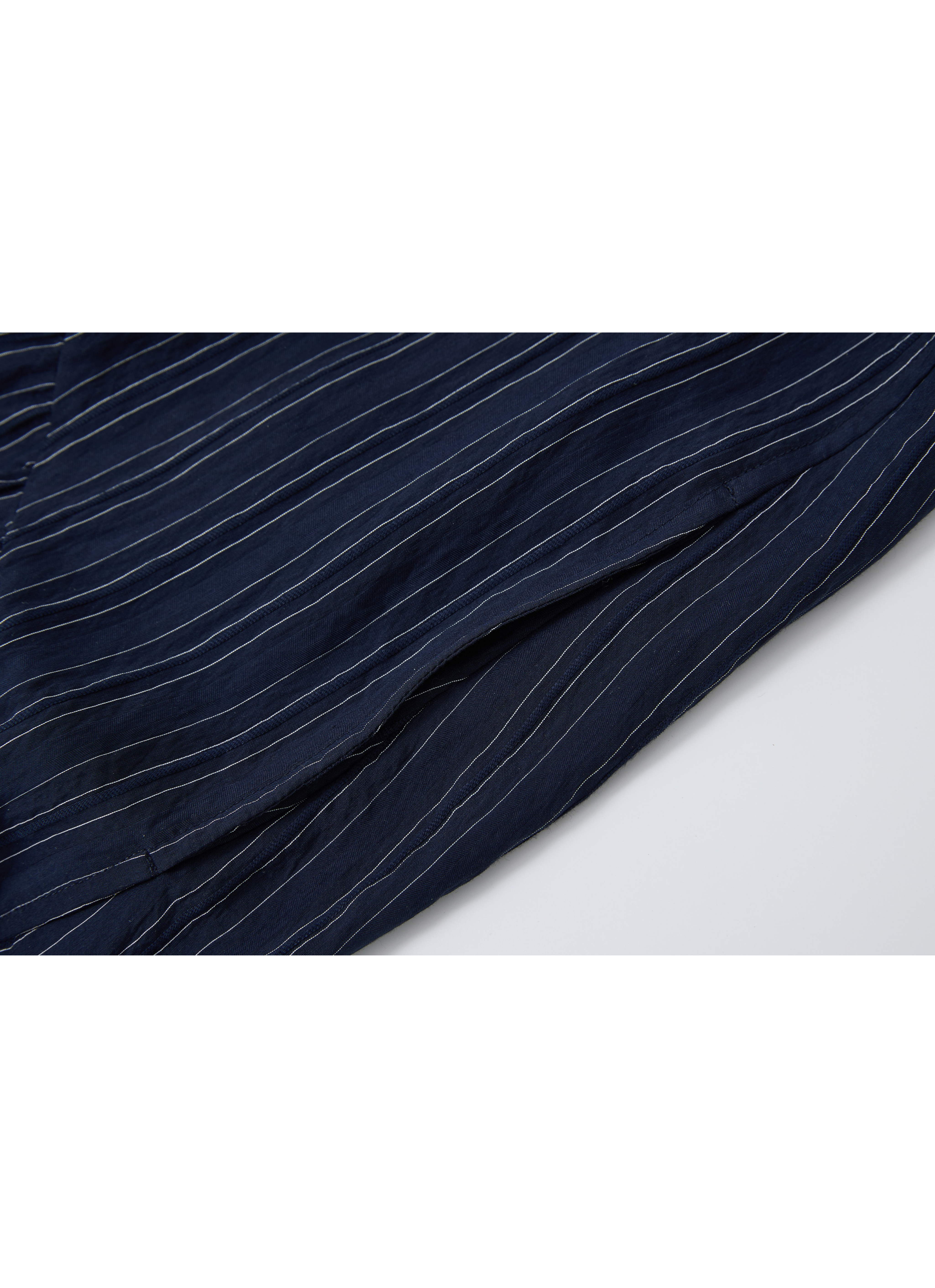 NAVY BLUE STRIPE DRESS