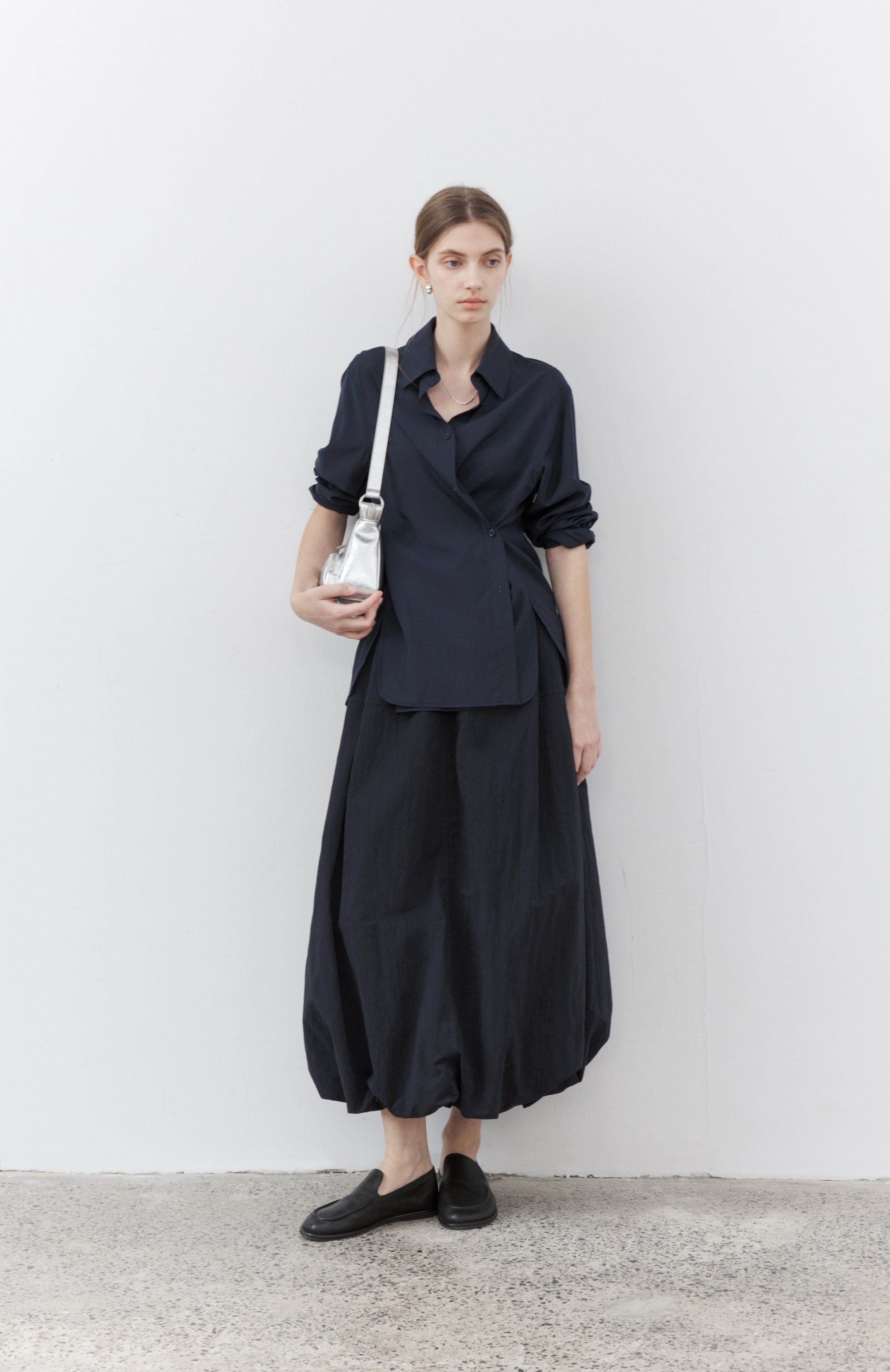 EDGE SILHOUETTE COLOR SHIRT