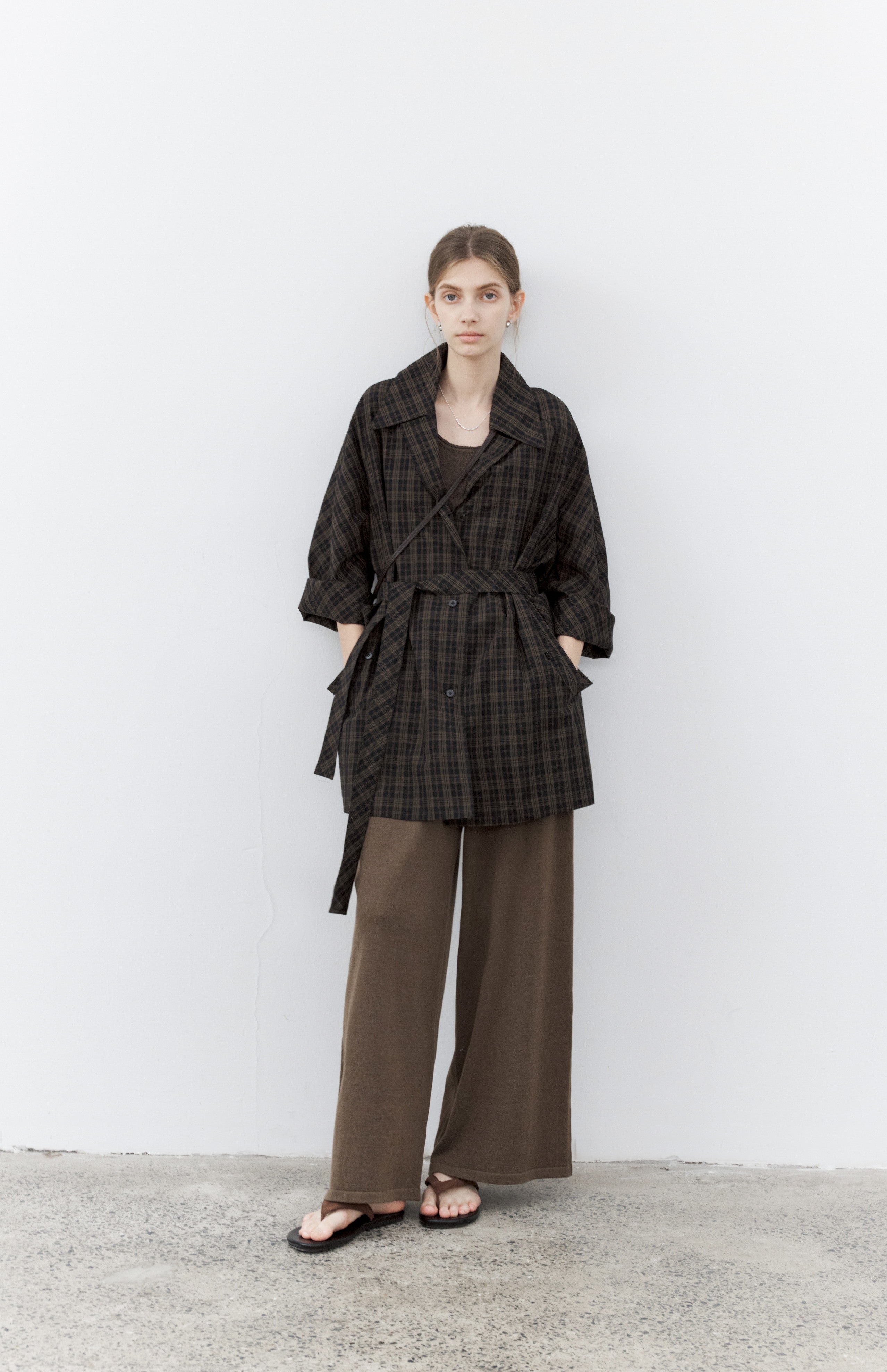 AIRY DRAPE WIDE PANTS / エアリードレープワイドパンツ