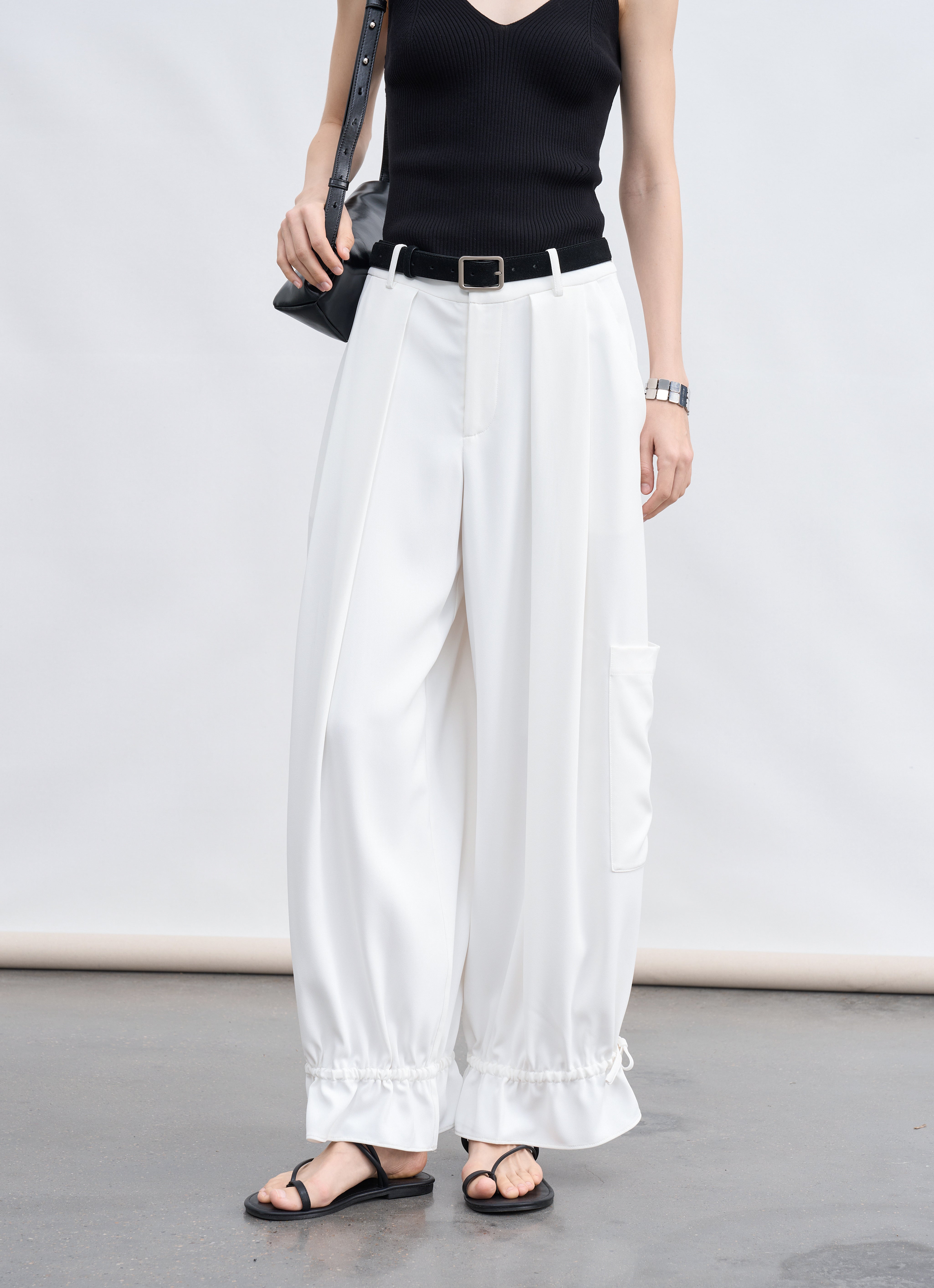 UV CUT DRAWSTRING PANTS / UVカットドローストリングパンツ