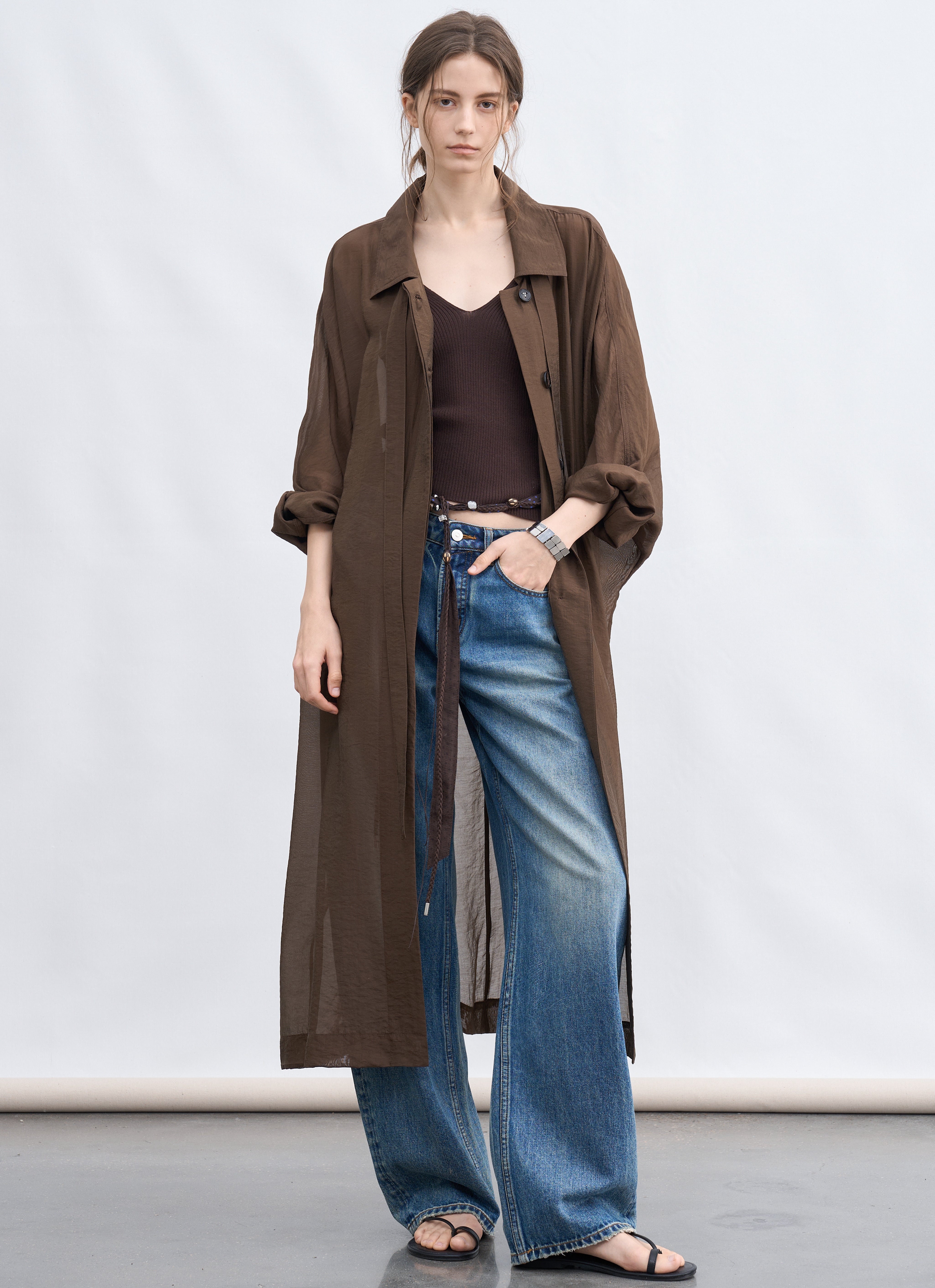 AIRY TOUCH SHEER TRENCH / エアリータッチシアートレンチ