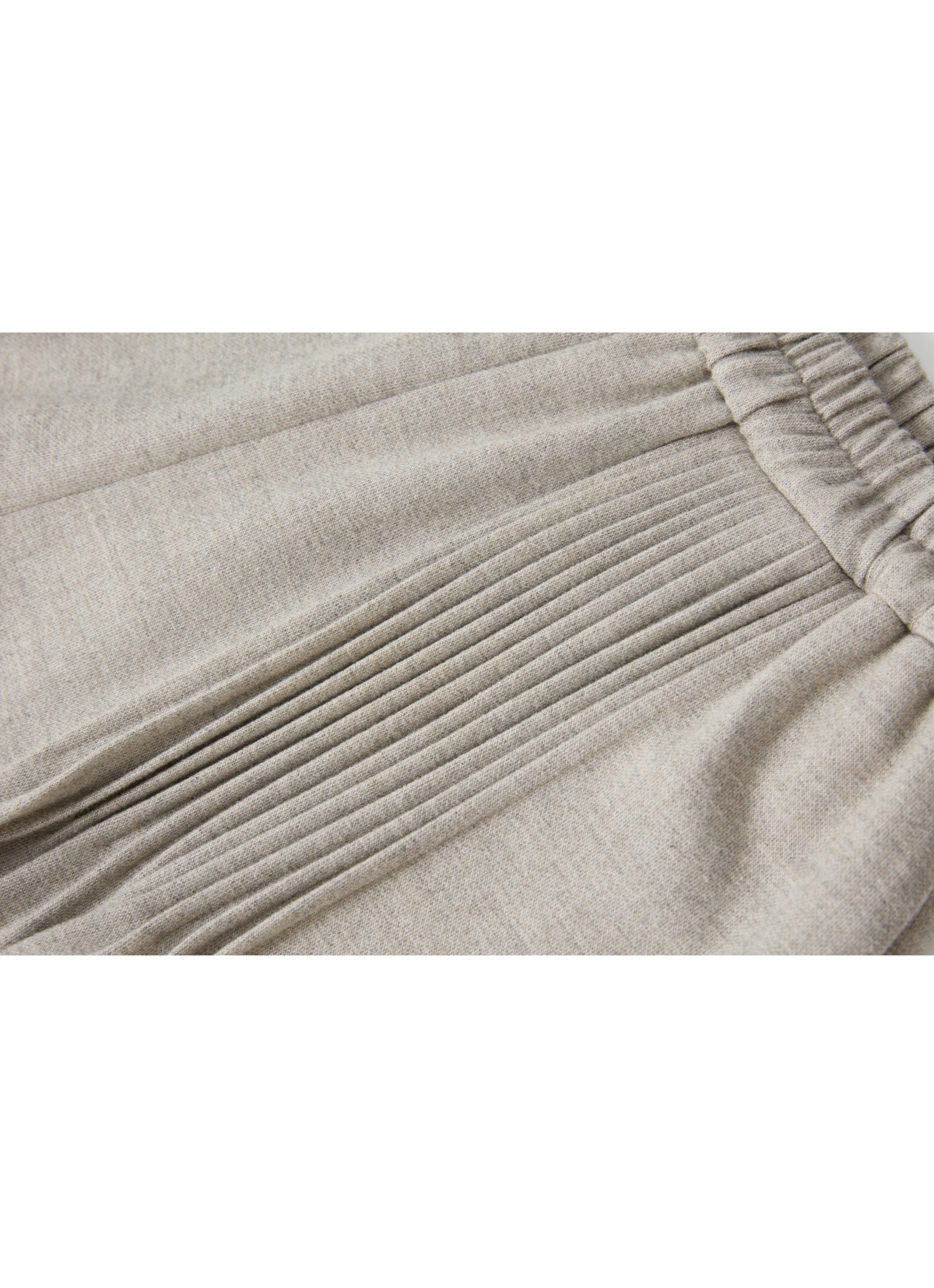 EDGE PLEATS LANTERN PANTS