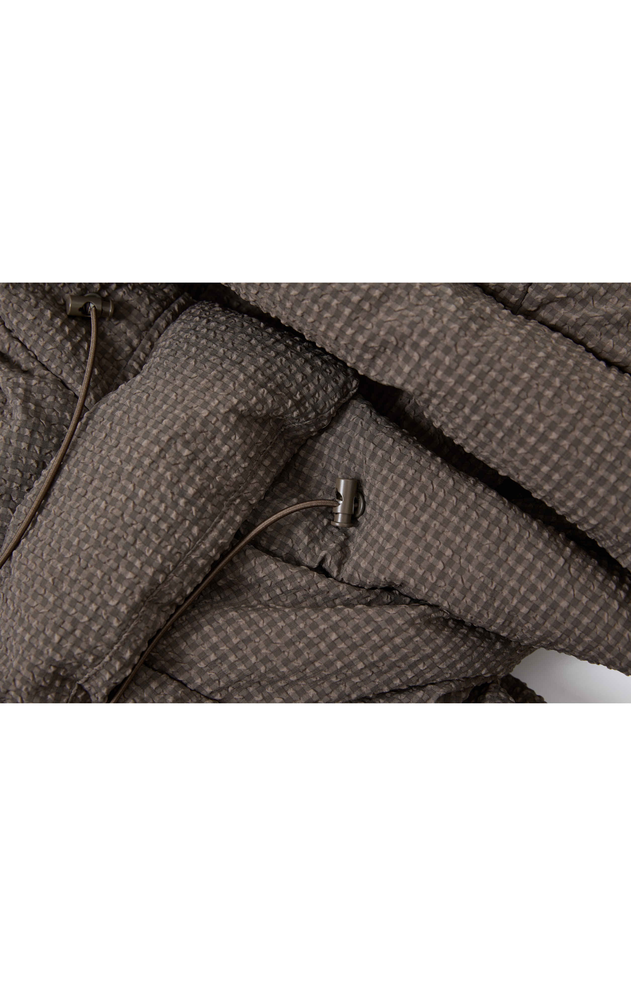 PUFF TEXTURE HOODED DOWN / 퍼프 텍스처 푸드 다운