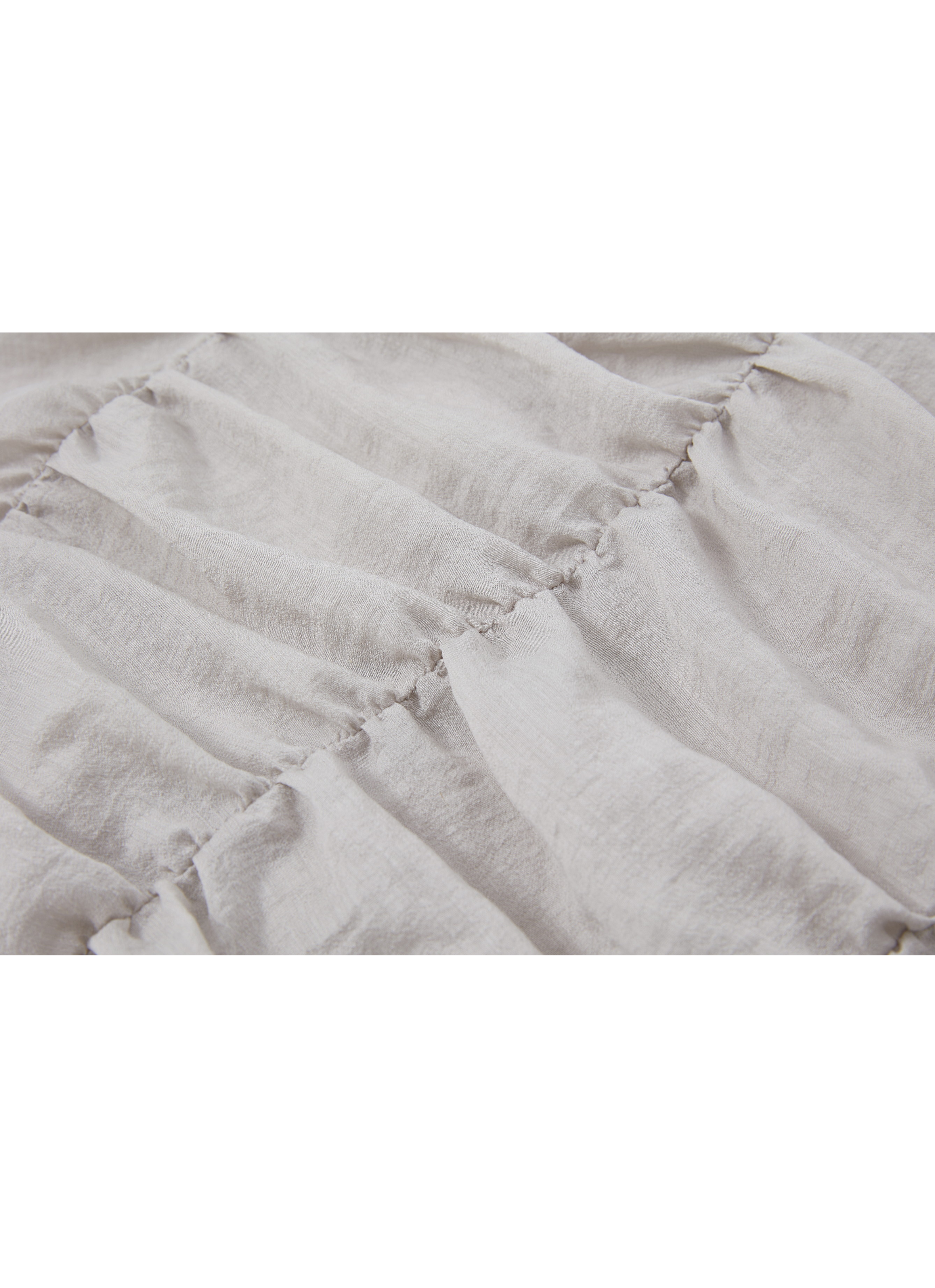 FRILL GATHER DRAPE BLOUSON / 프릴 개더 드레이프 블라우스