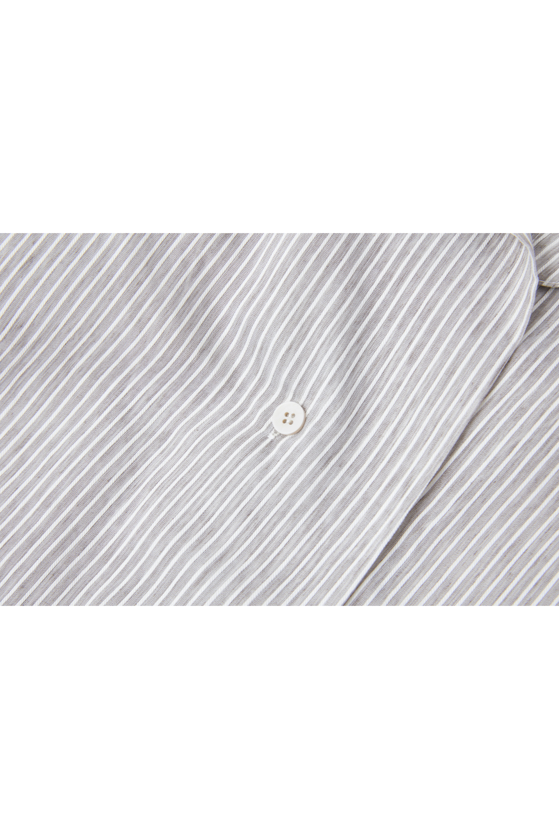 STRING MARK STRIPE SHIRT / ストリングマークストライプシャツ