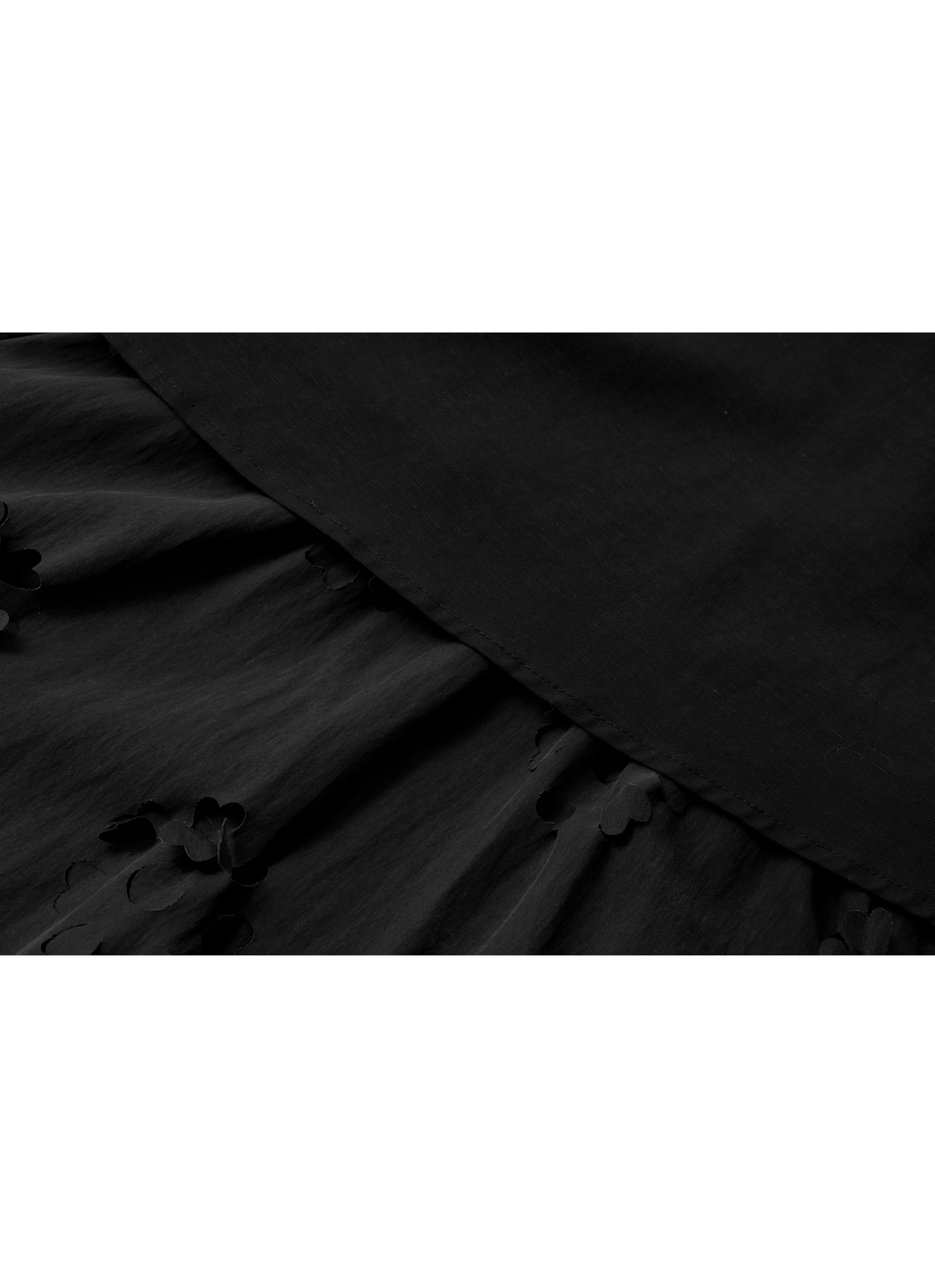 FLOWER CUT DOCKING DRESS / フラワーカットドッキングワンピース