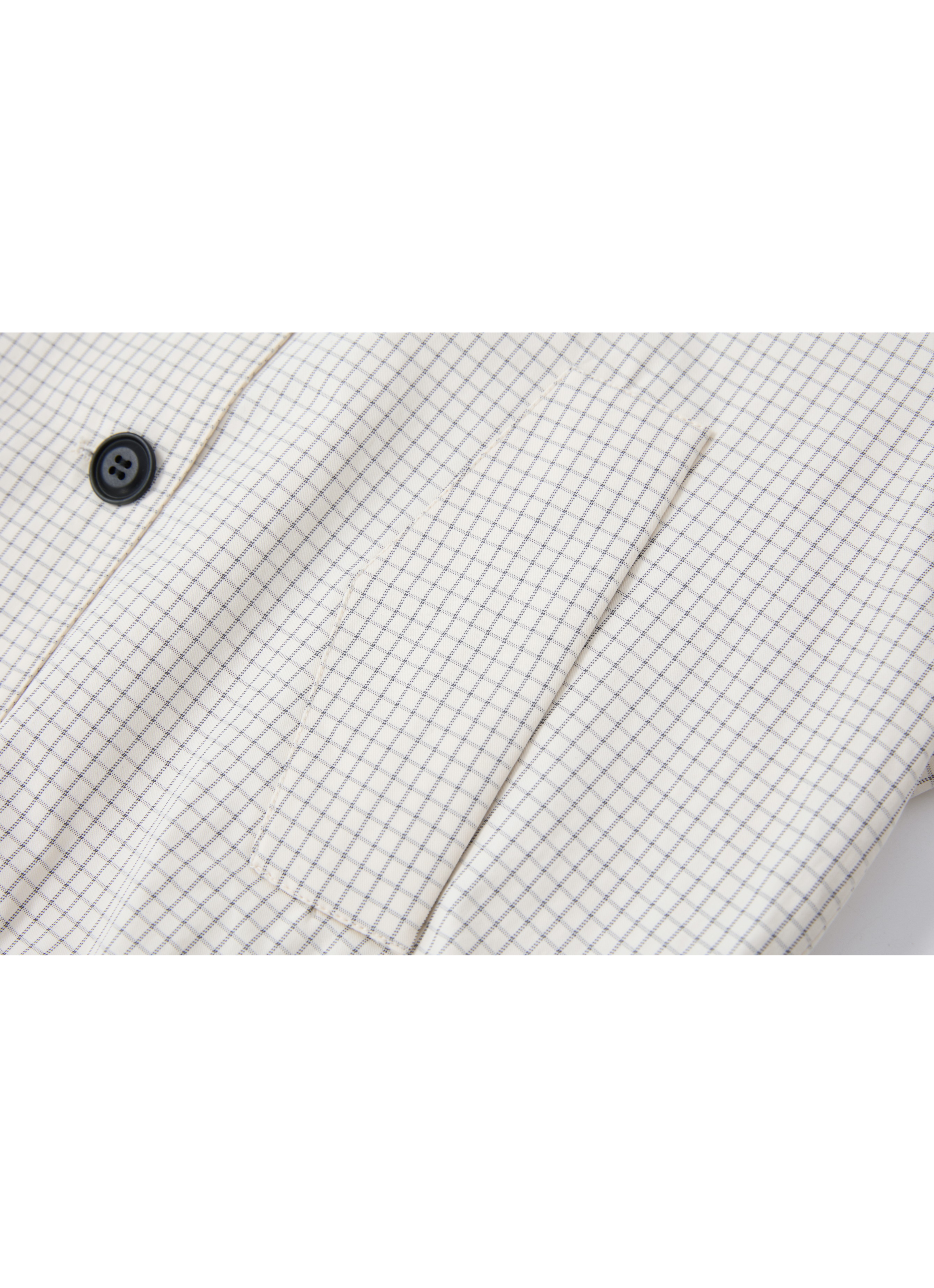 WRAP LAPEL PLAID TRENCH