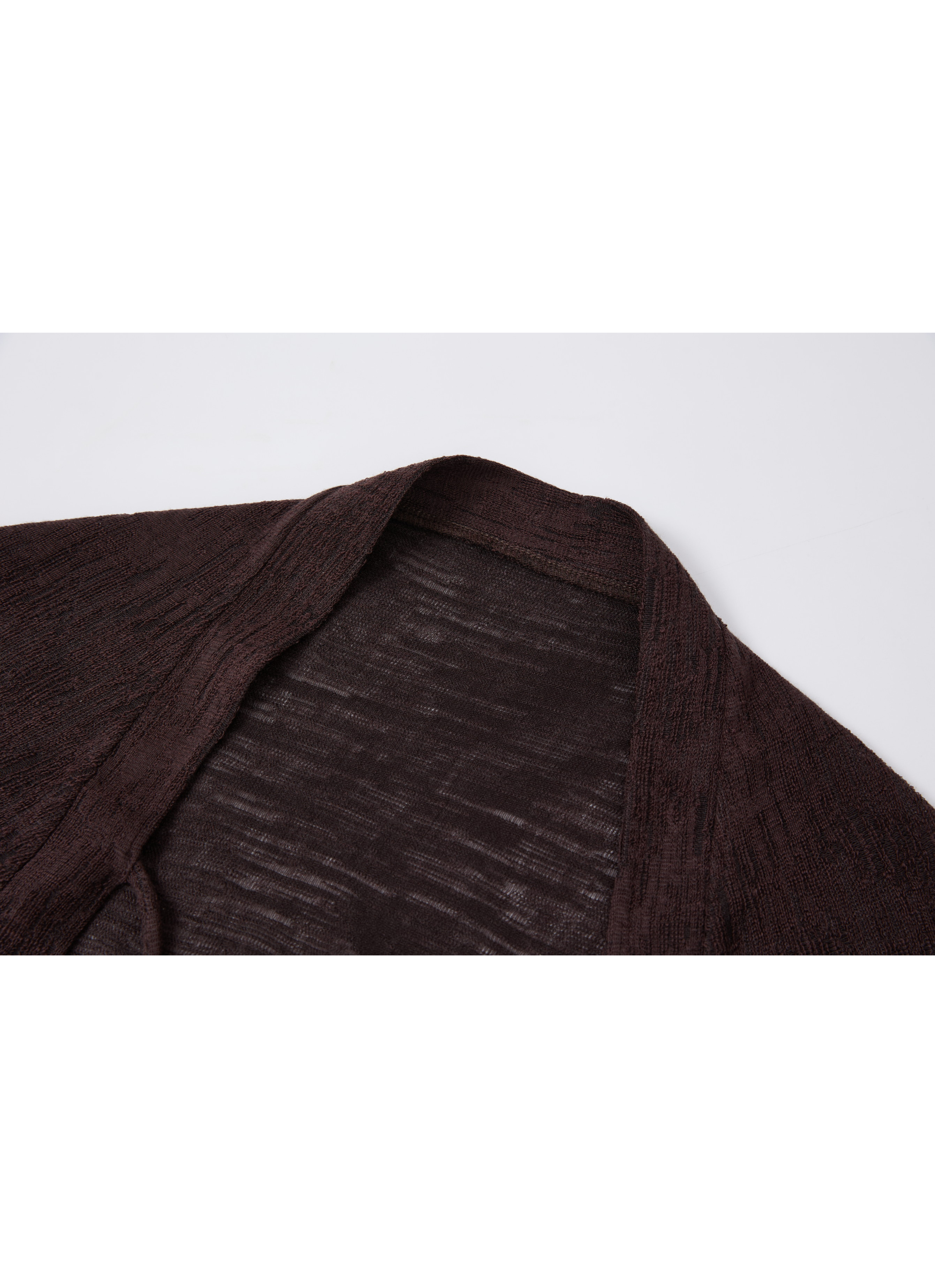 DRAPE SHORT BOLERO CARDIGAN / ドレープショートボレロカーディガン