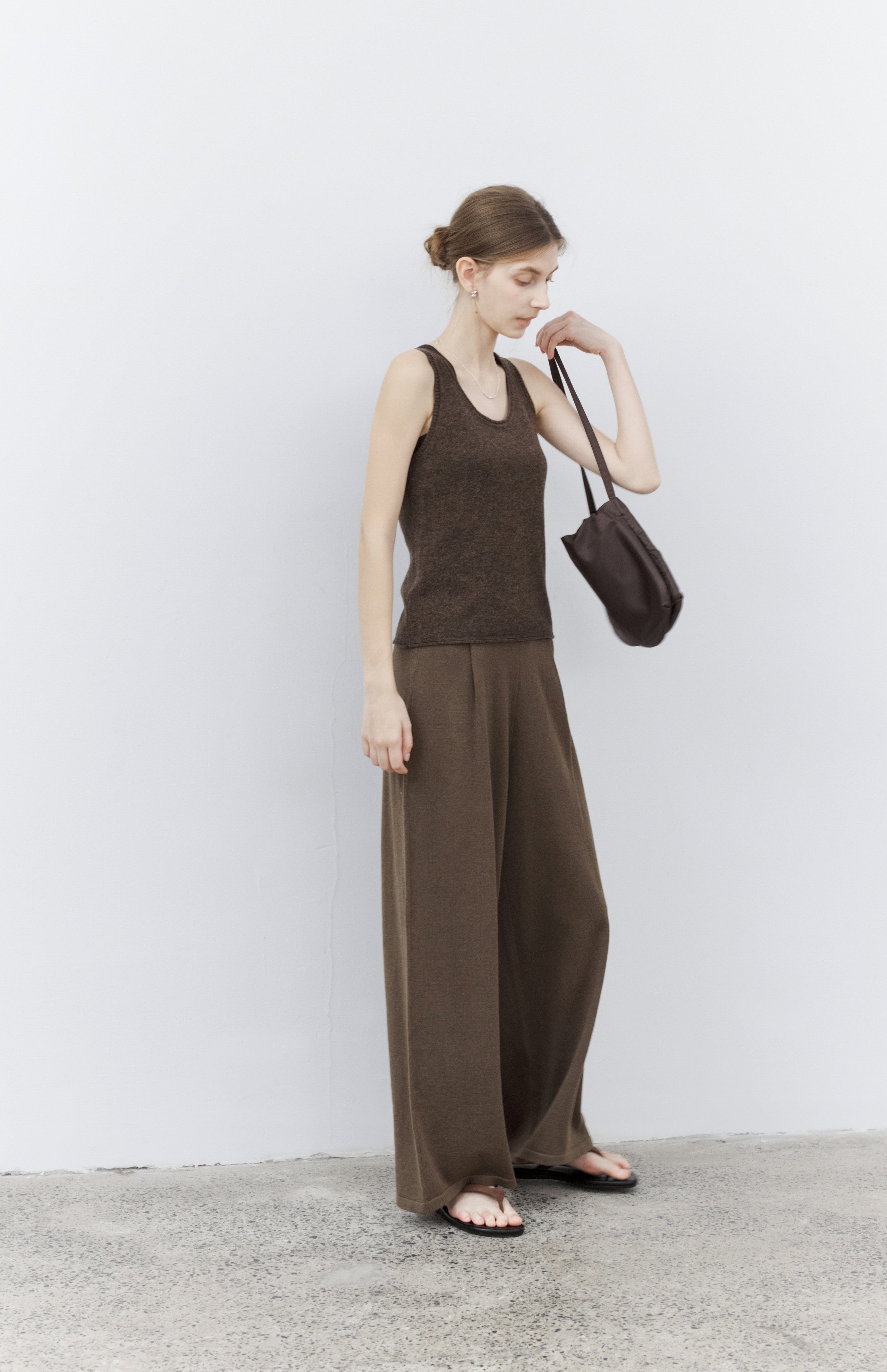 AIRY DRAPE WIDE PANTS / エアリードレープワイドパンツ