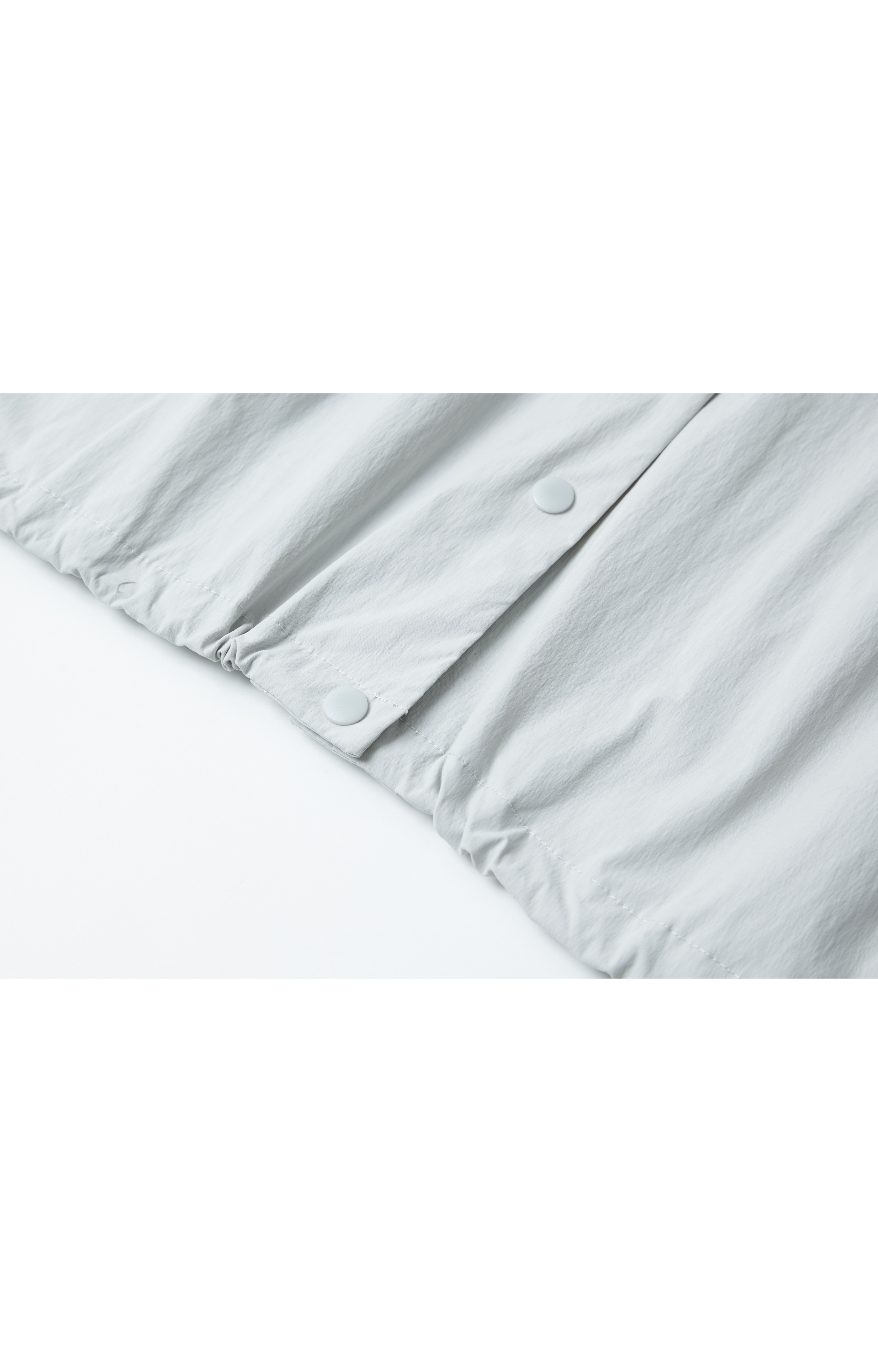 UV CUT NECK PLEATED DRAPE BLOUSON / UVカットネックプリーツドレープブルゾン