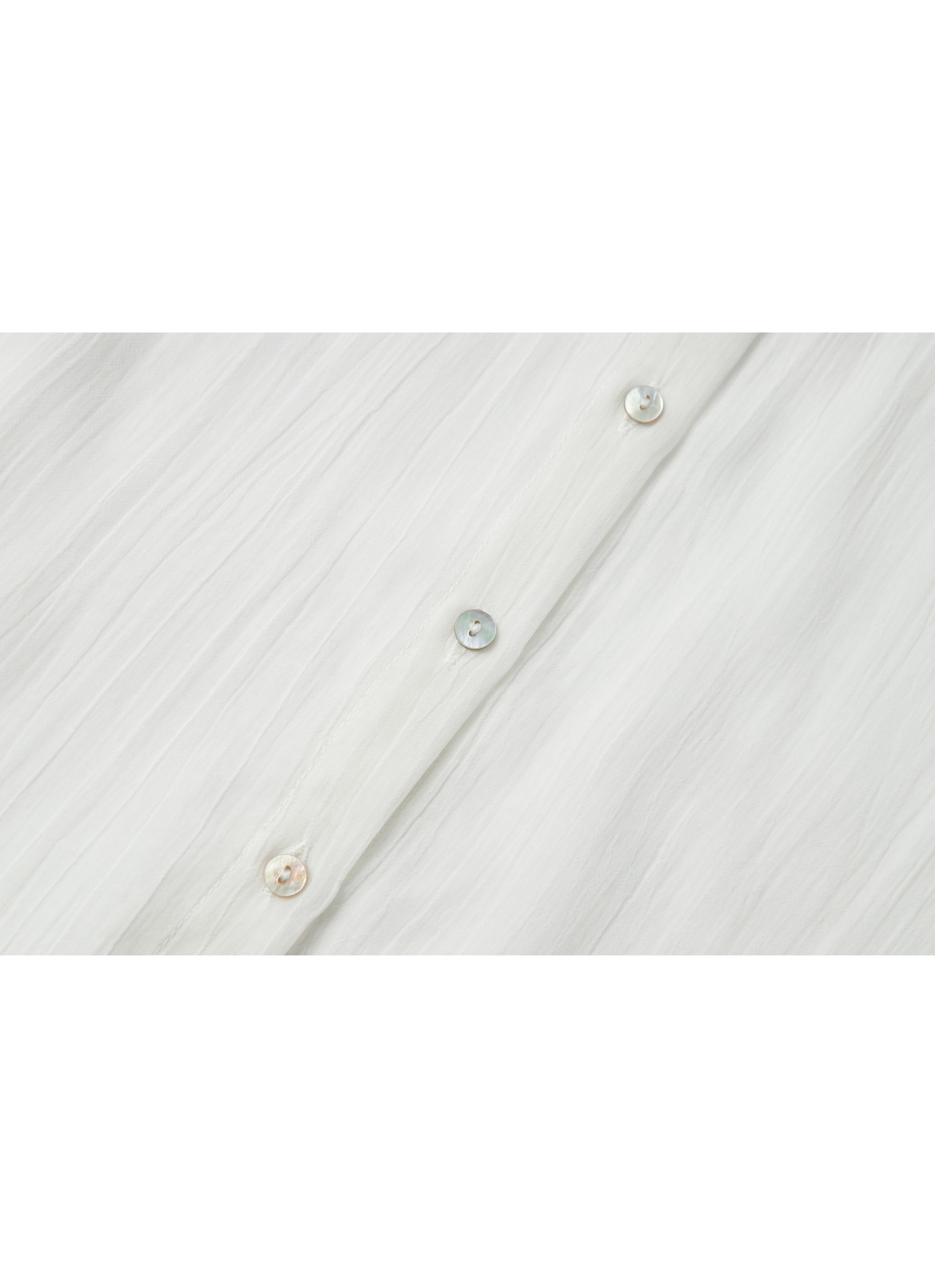 SHEER FRILL DRAPE BLOUSE / シアーフリルドレープブラウス