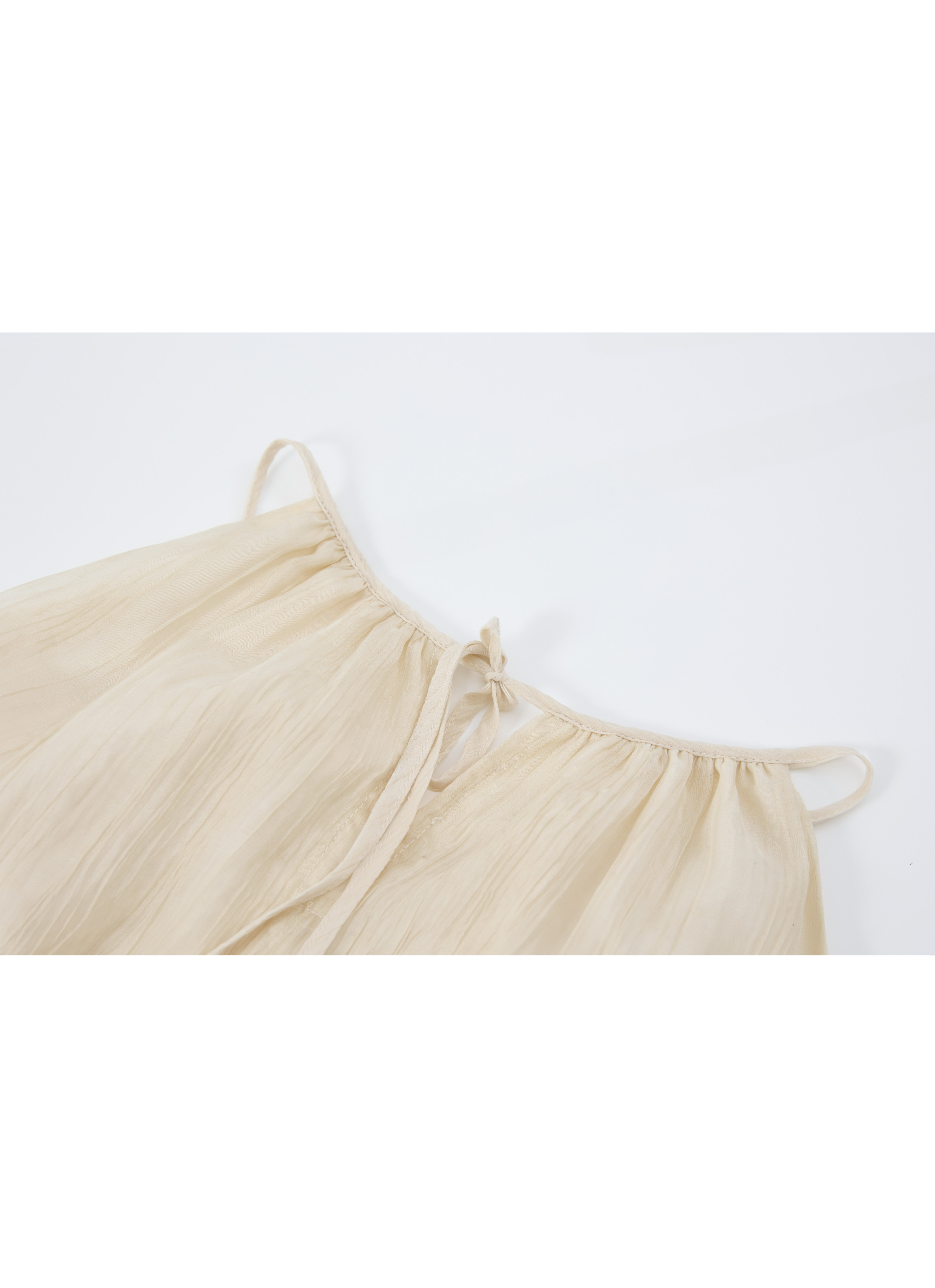 ROMANTIC SHEER FRILL DRESS