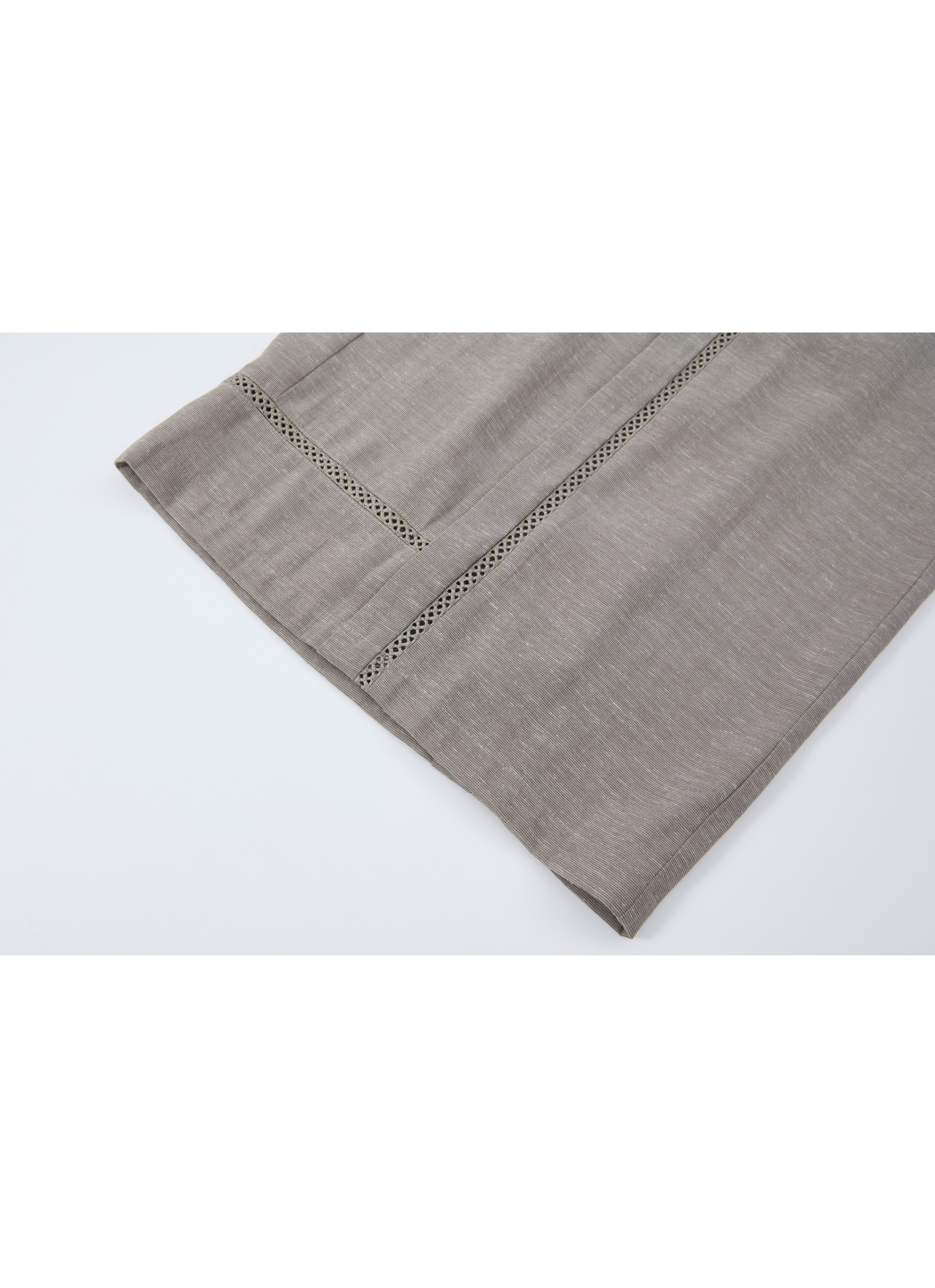 CROCHET LINE WIDE PANTS