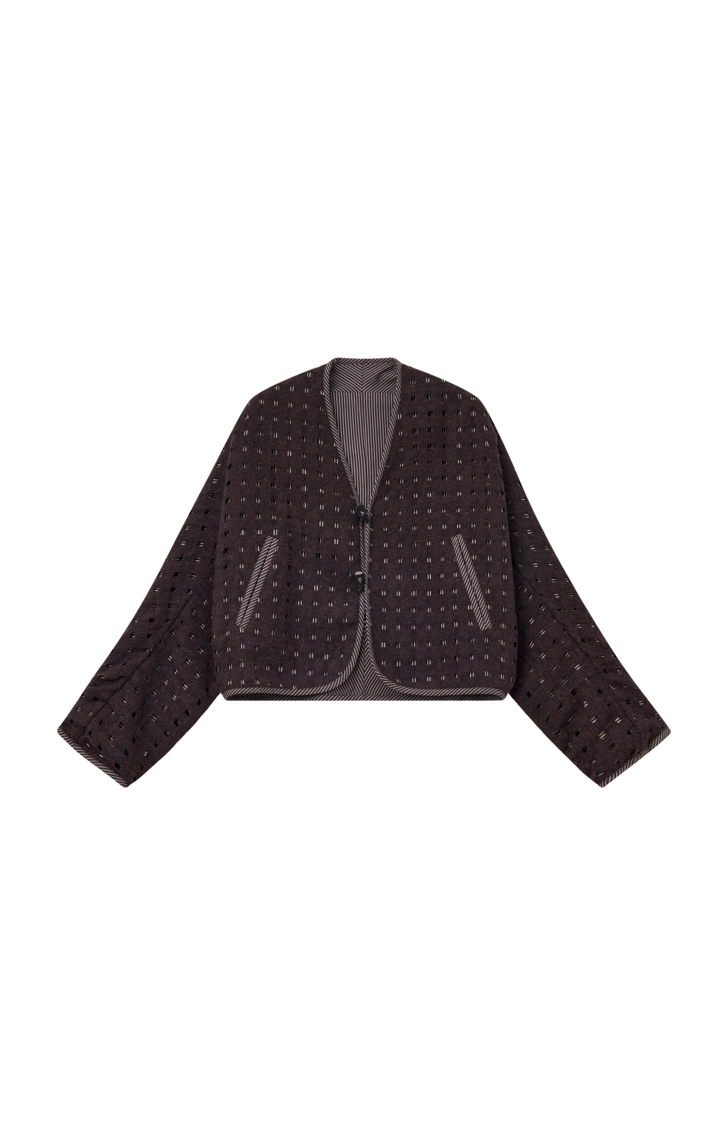SQUARE MESH SOFT JACKET
