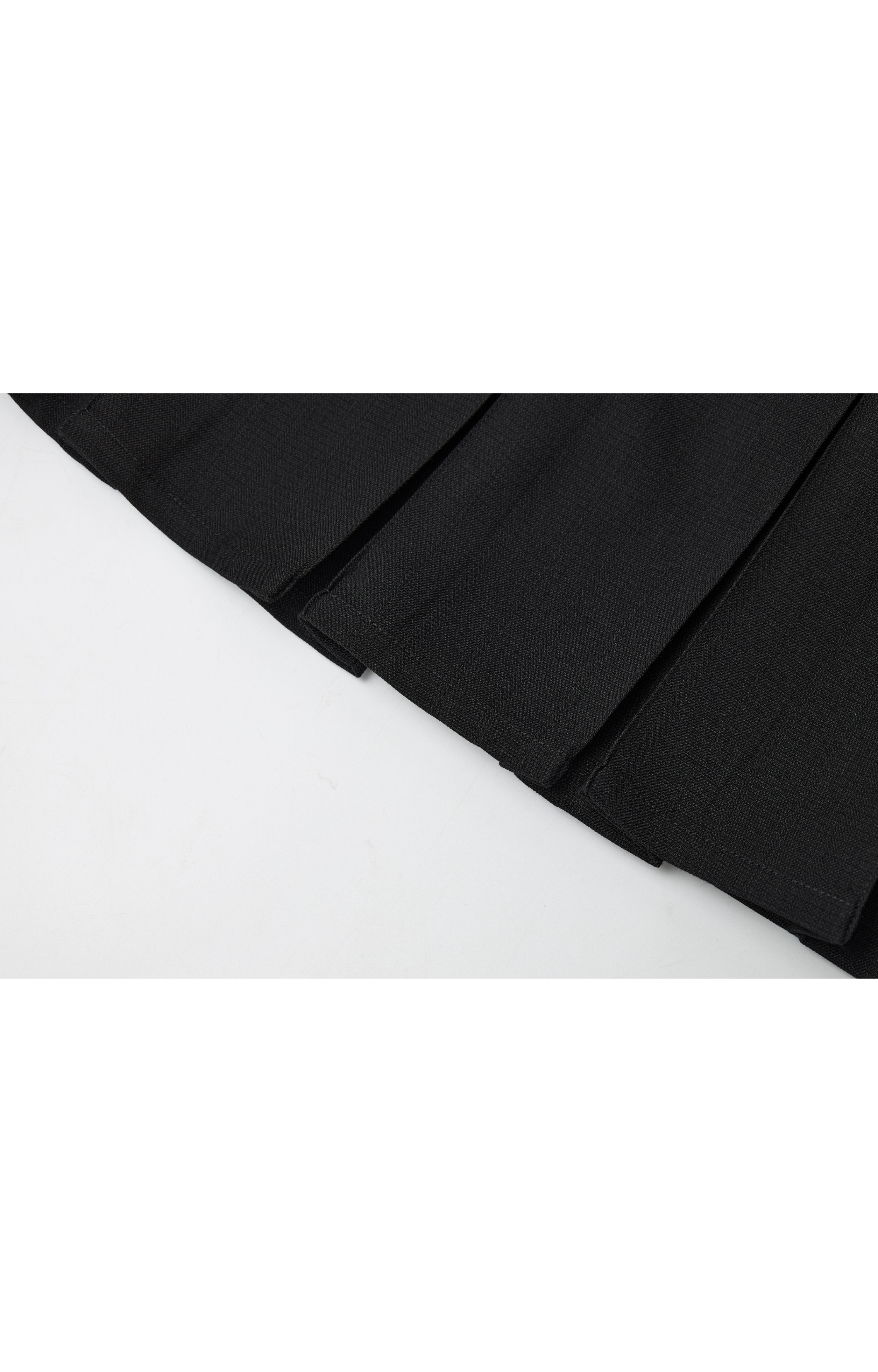 REVERSIBLE PLEATED MIDI SKIRT
