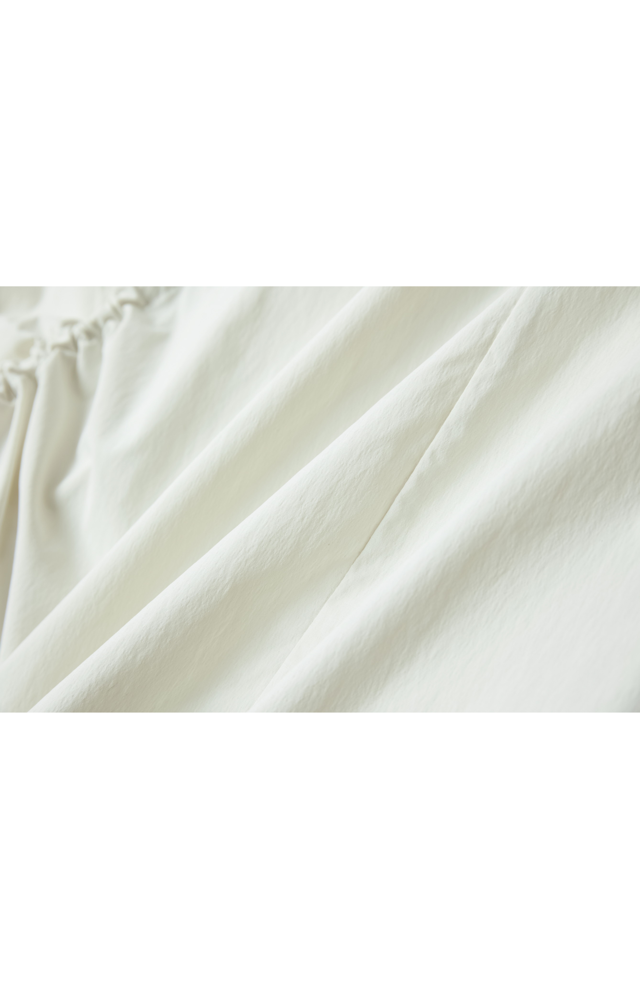 UV CUT BACK DRAWSTRING SHIRT