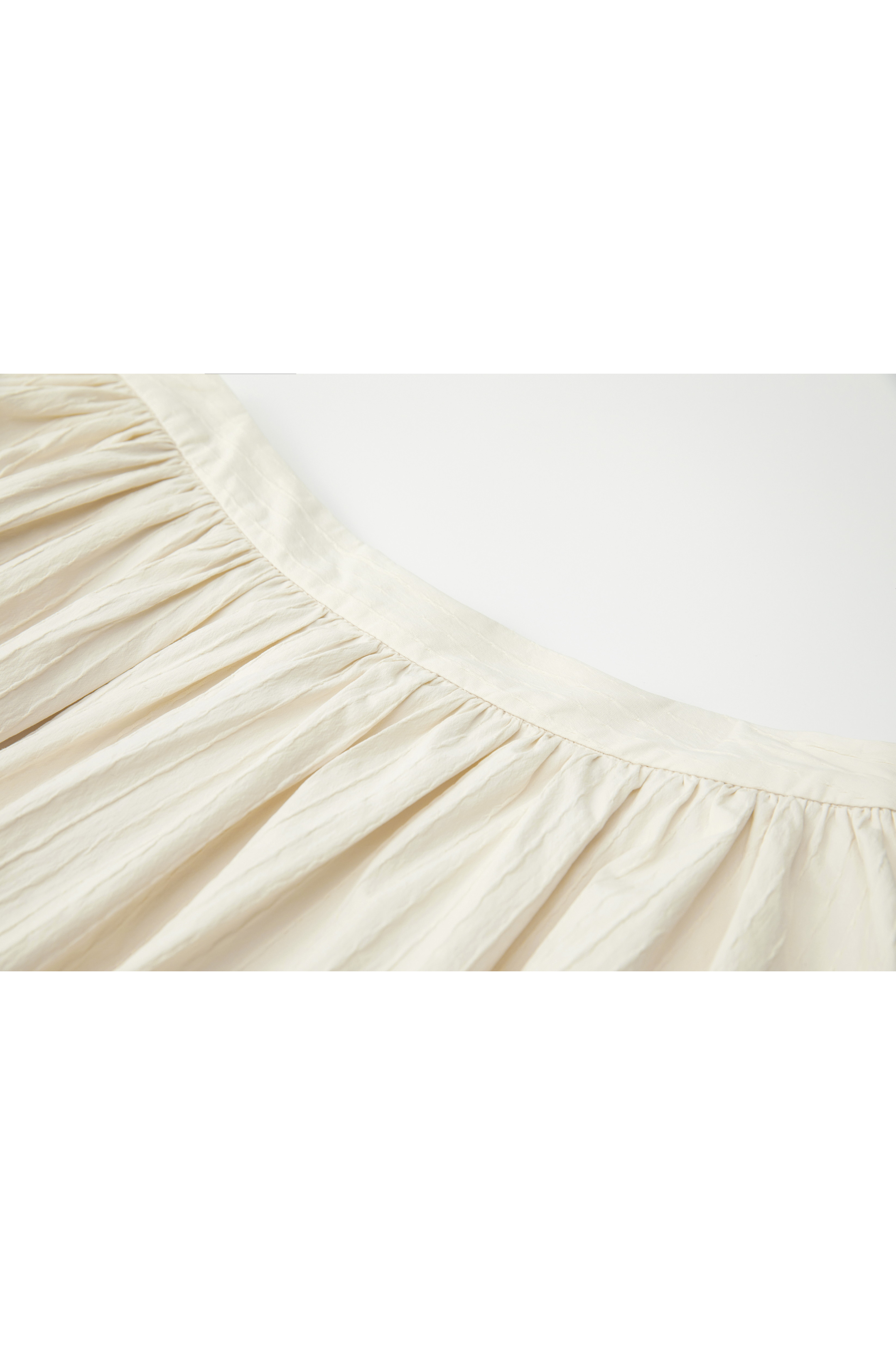 HEM FRINGE WAFFLE SKIRT / ヘムフリンジワッフルスカート