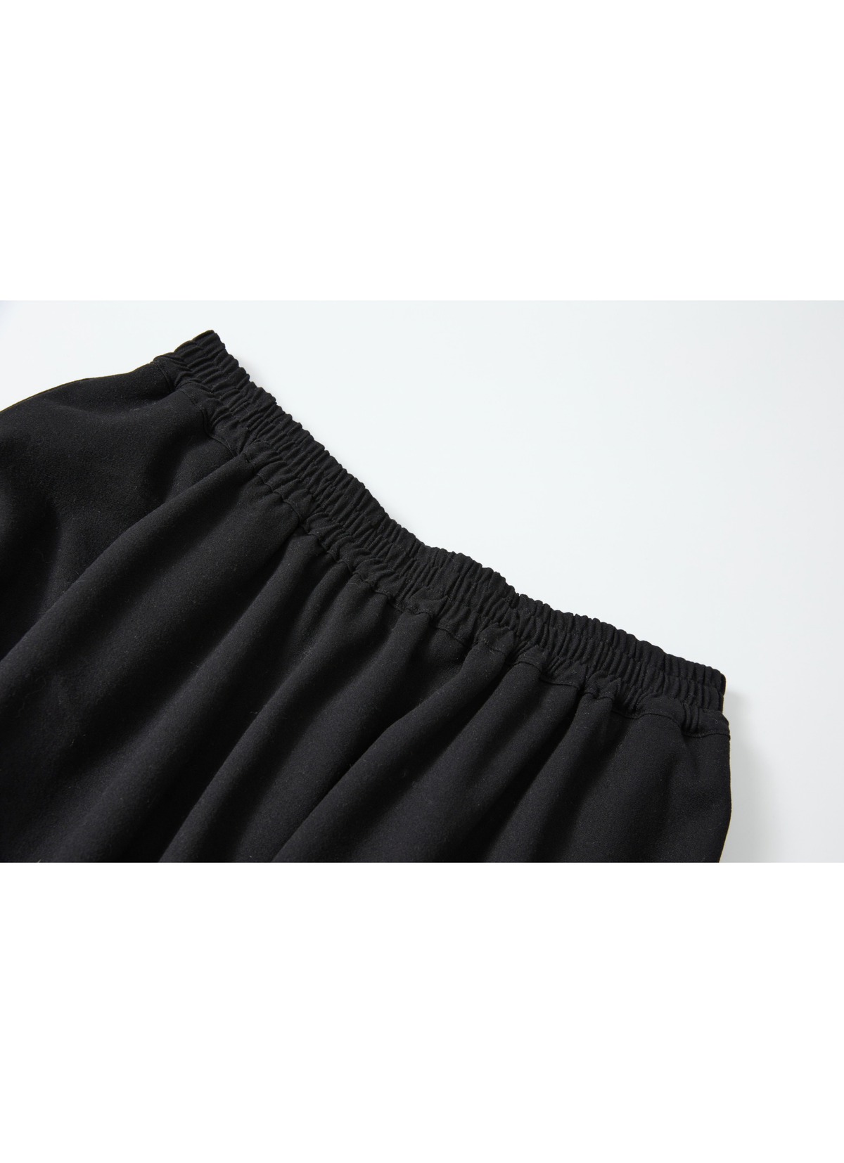 GATHER HEM DRAPE SKIRT