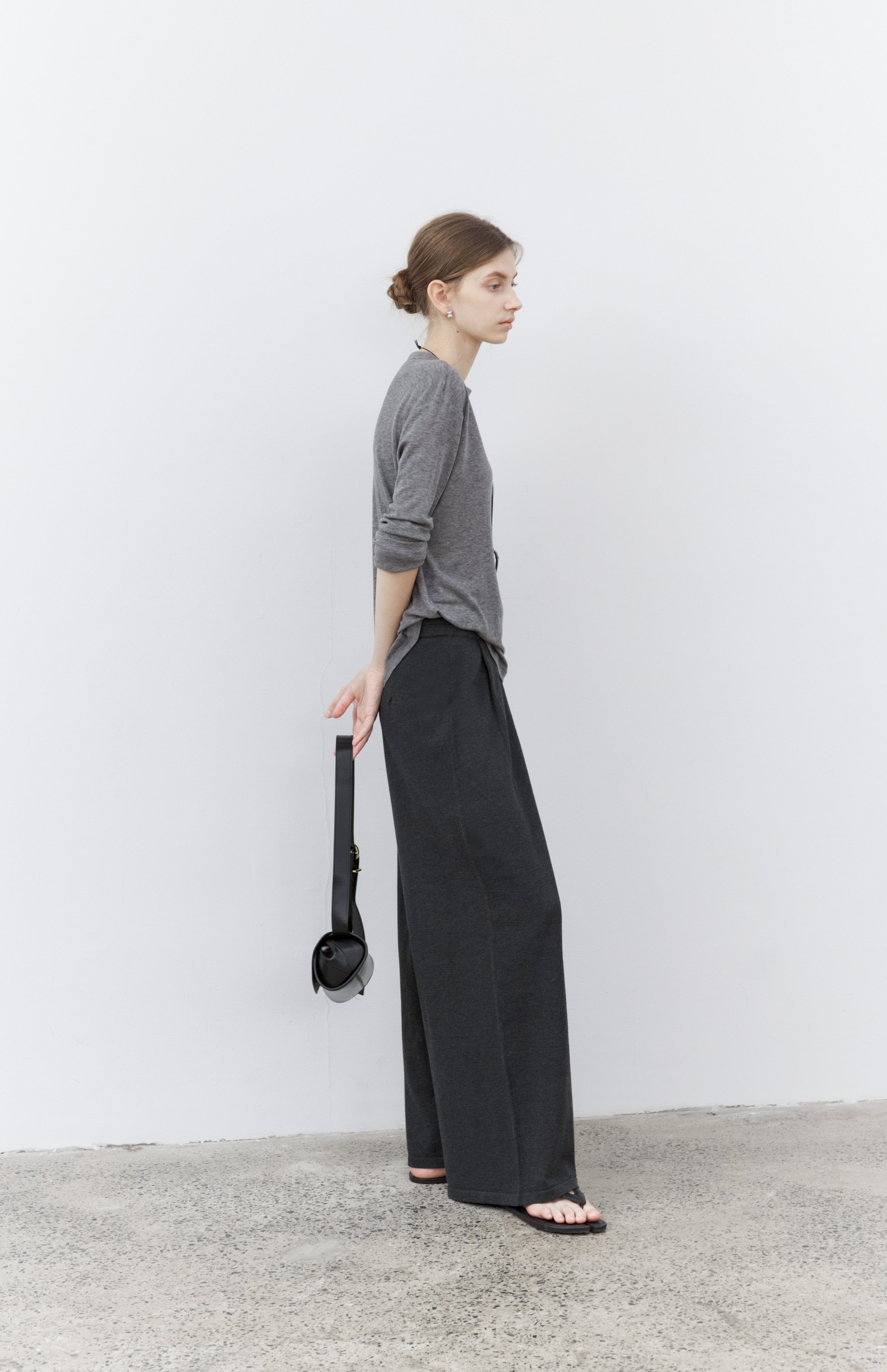 AIRY DRAPE WIDE PANTS / エアリードレープワイドパンツ