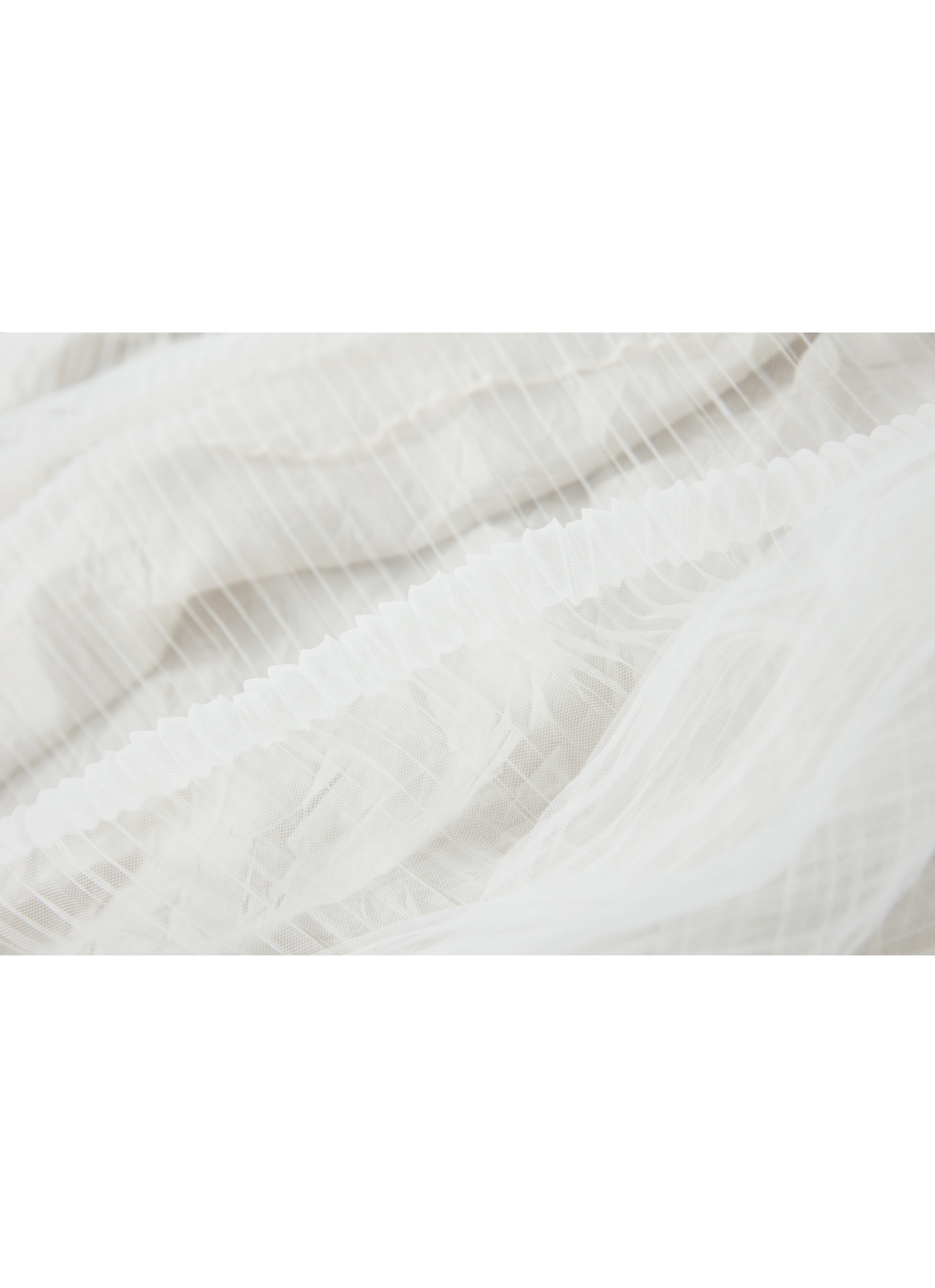 TULLE LAYERED VOLUME DRESS