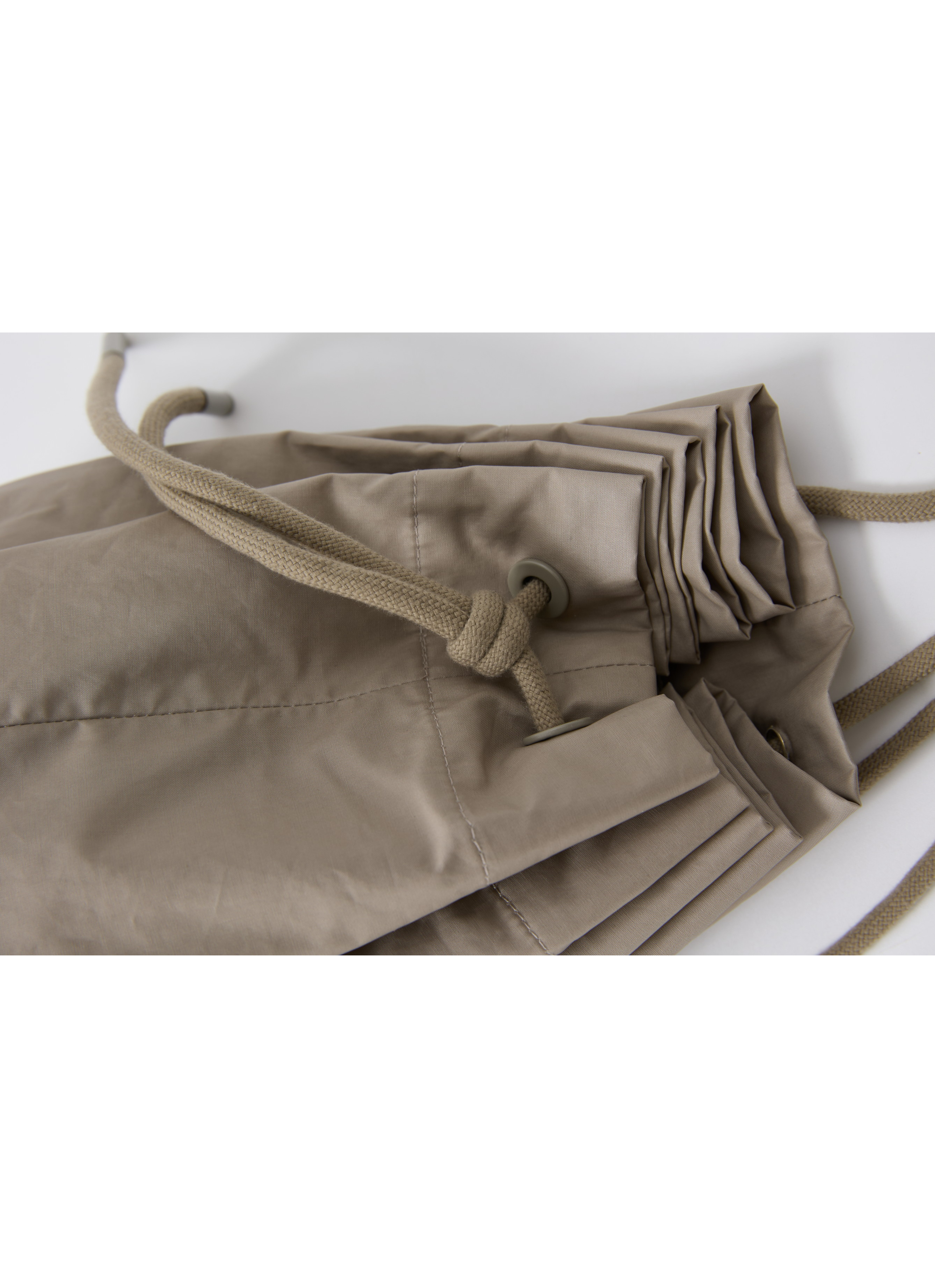 COATING TEXTURE PLEATS BAG / コーティングテクスチャープリーツバック