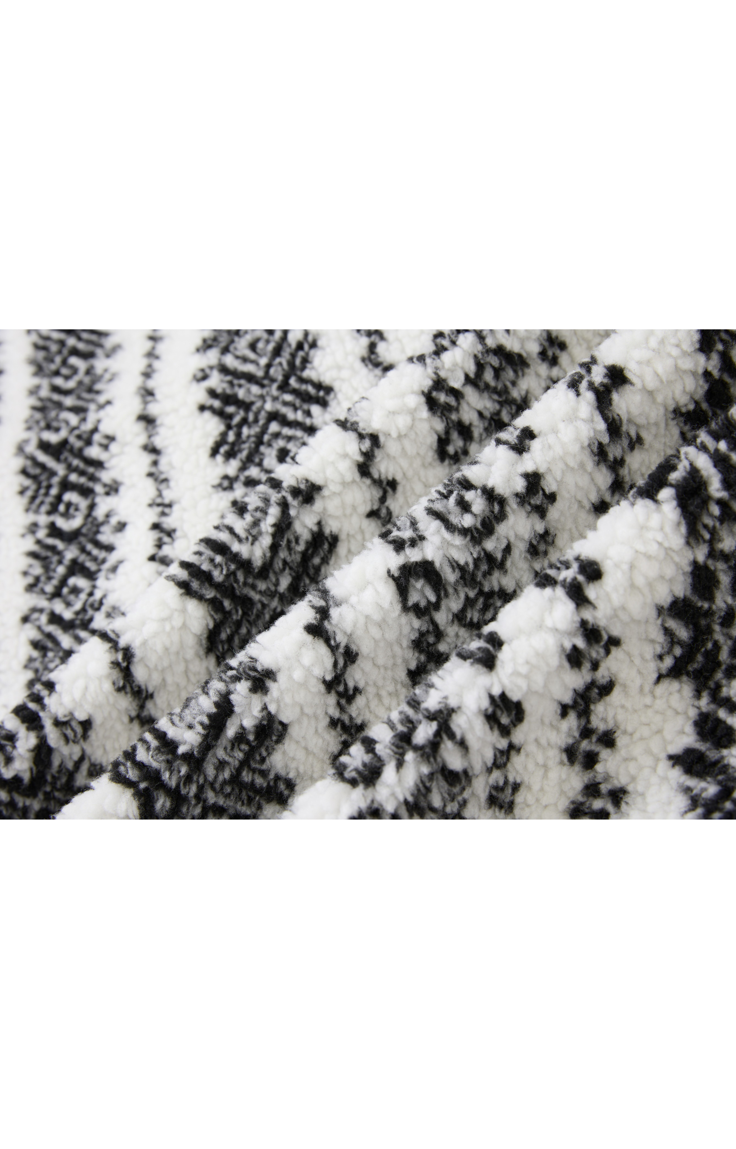 FAIR ISLE BOA BLOUSON / フェアアイル柄ボアブルゾン