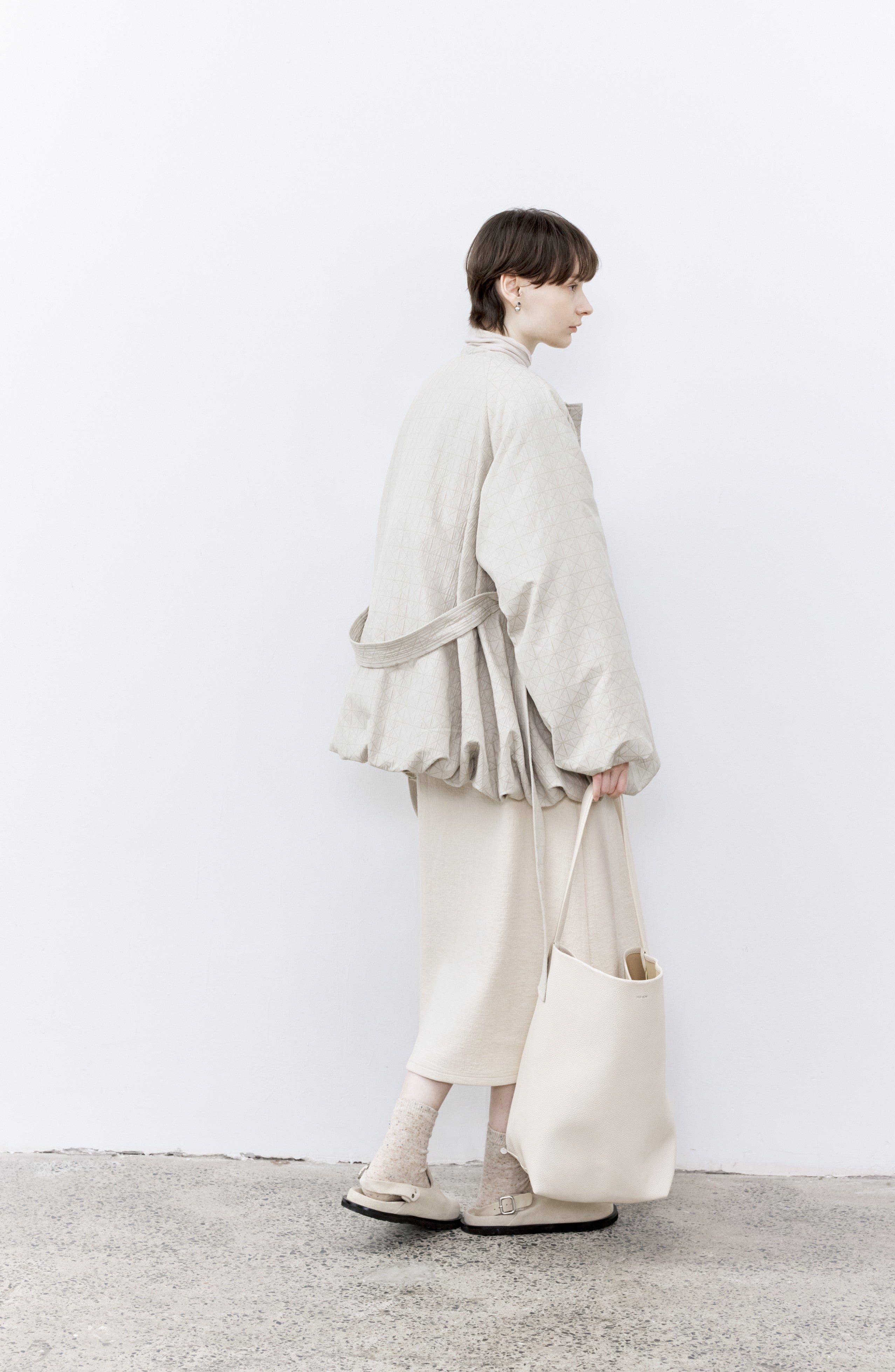 DIAMOND CUT SCARF DOWN / ダイヤモンドカットスカーフダウン