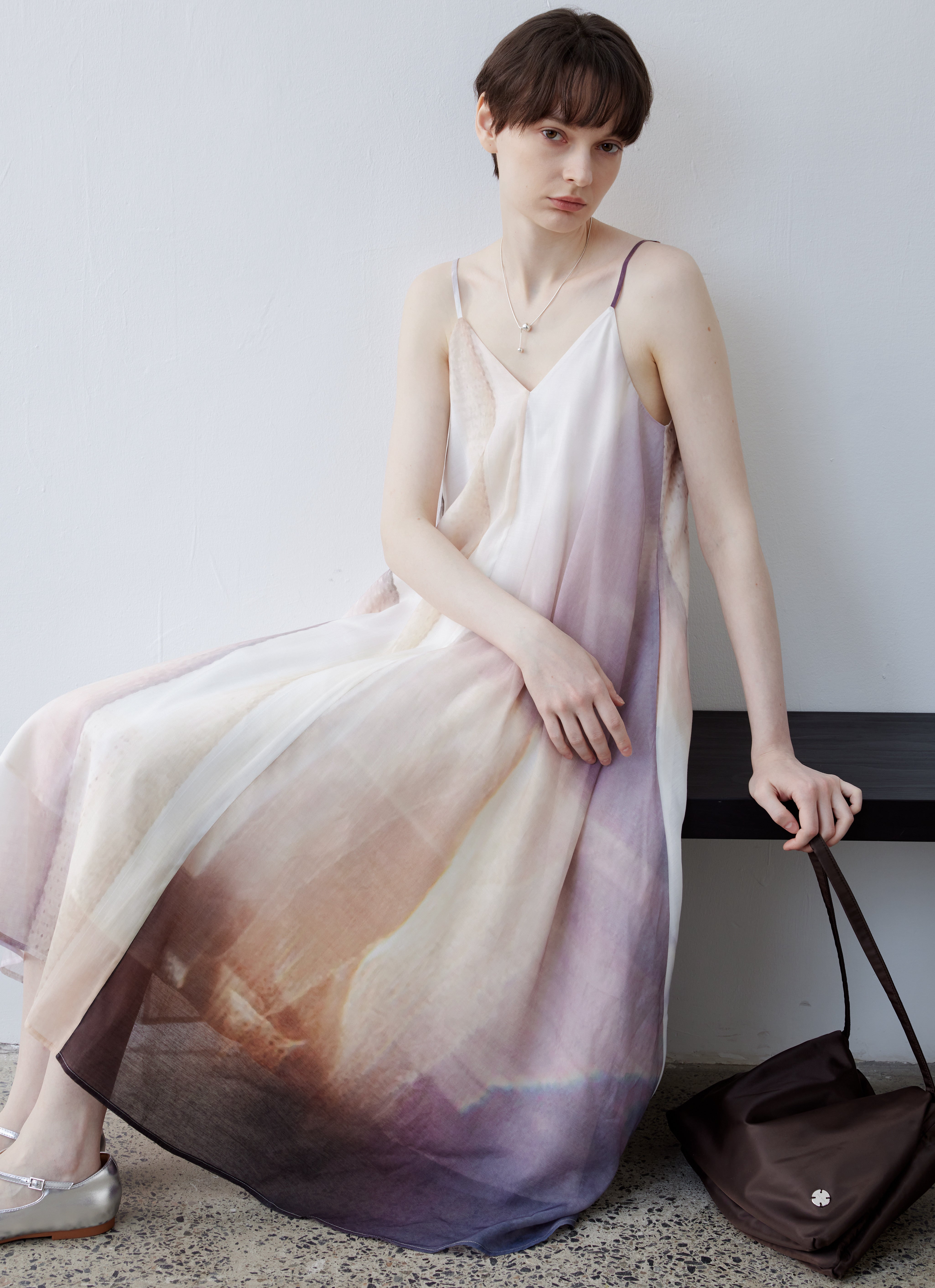 WATERCOLOR GRADATION DRESS / 水彩グラデーションワンピース