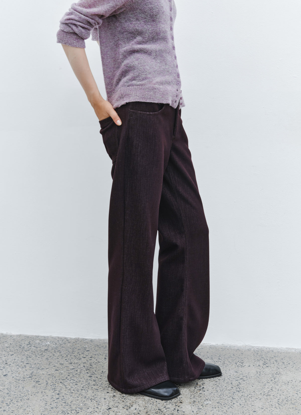FLARE FIT COLOR PANTS