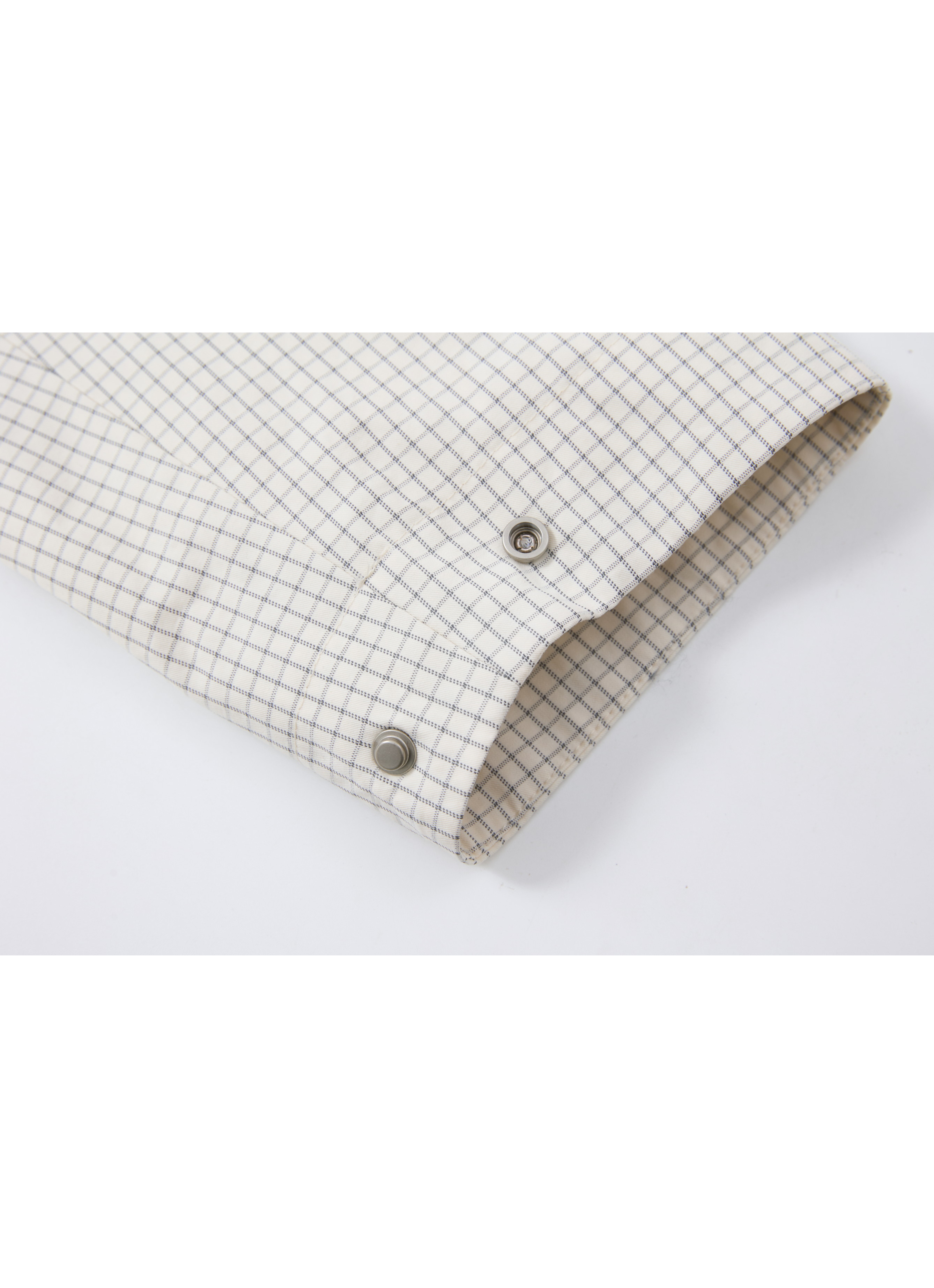 WRAP LAPEL PLAID TRENCH