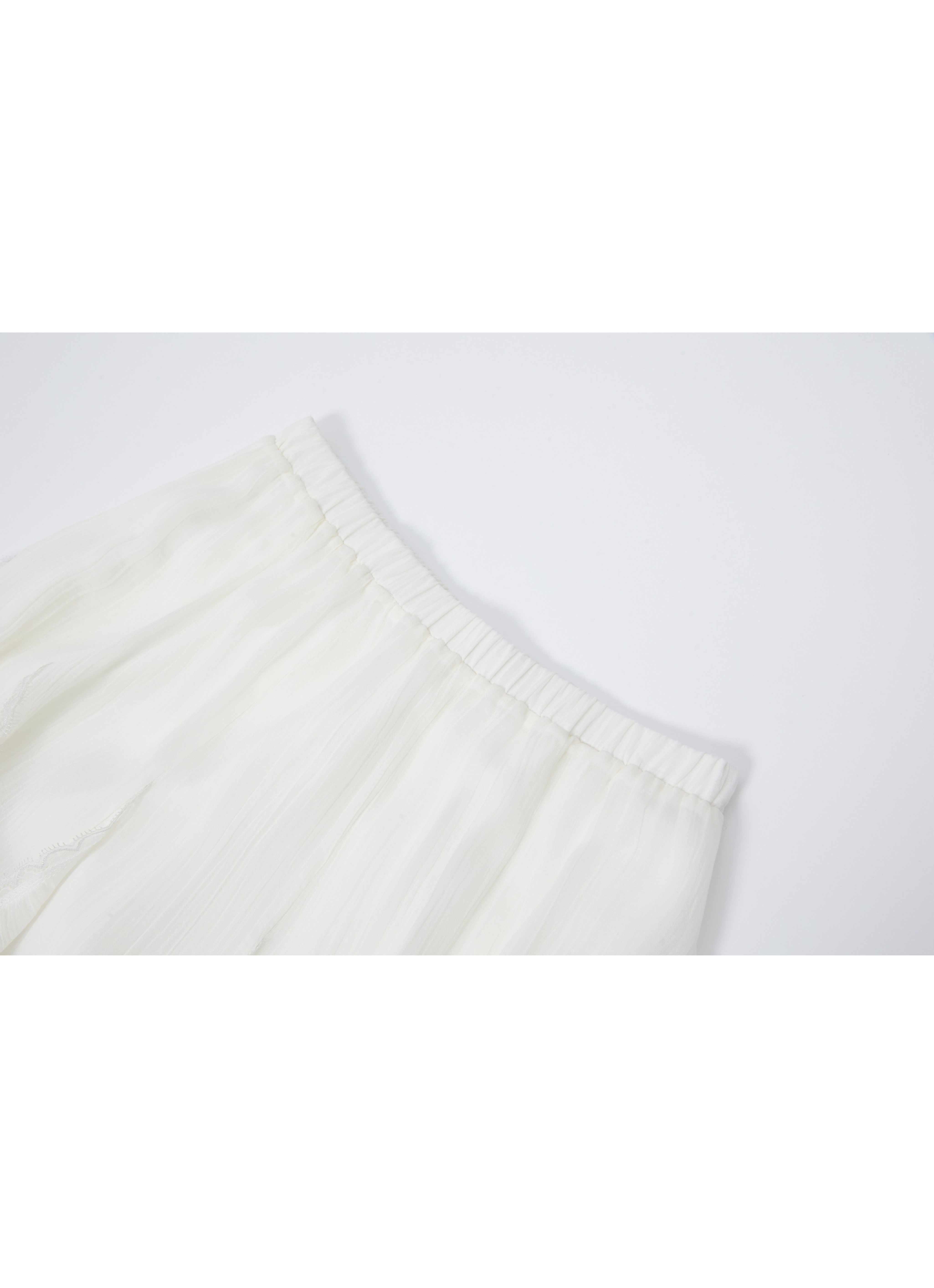 FRILL LACE TIERED SKIRT