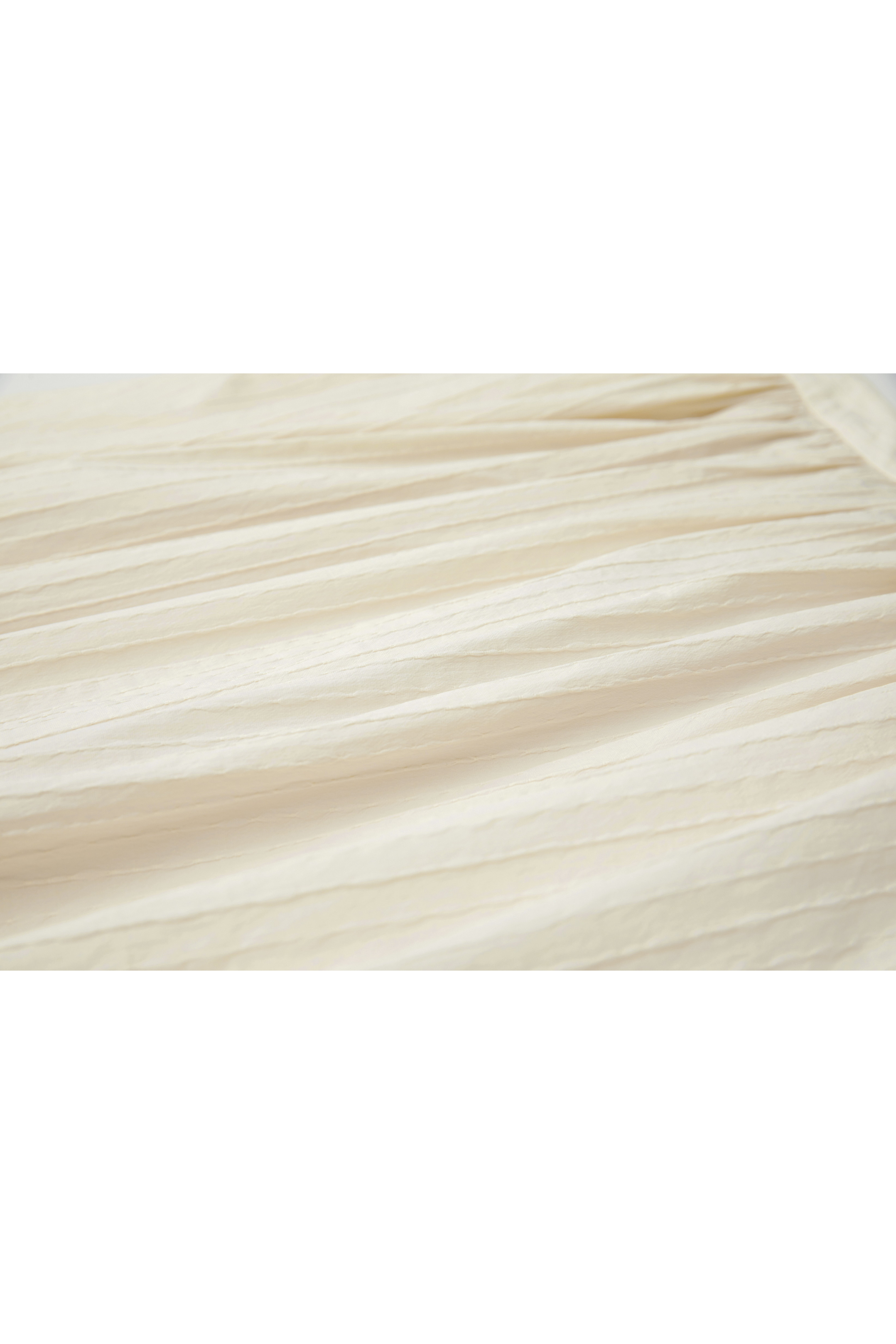 HEM FRINGE WAFFLE SKIRT / ヘムフリンジワッフルスカート