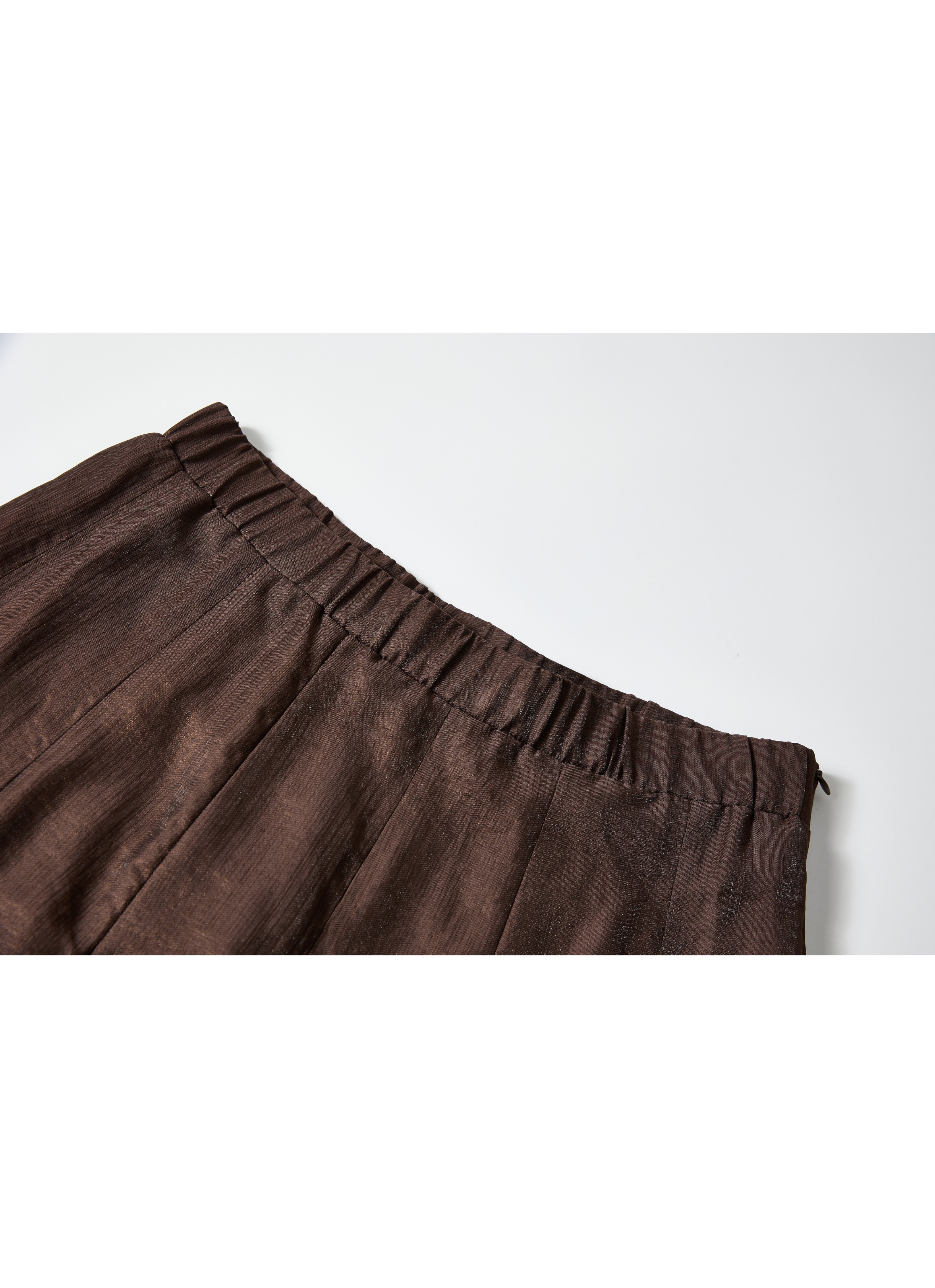 GATHER RUFFLE DESIGN SKIRT