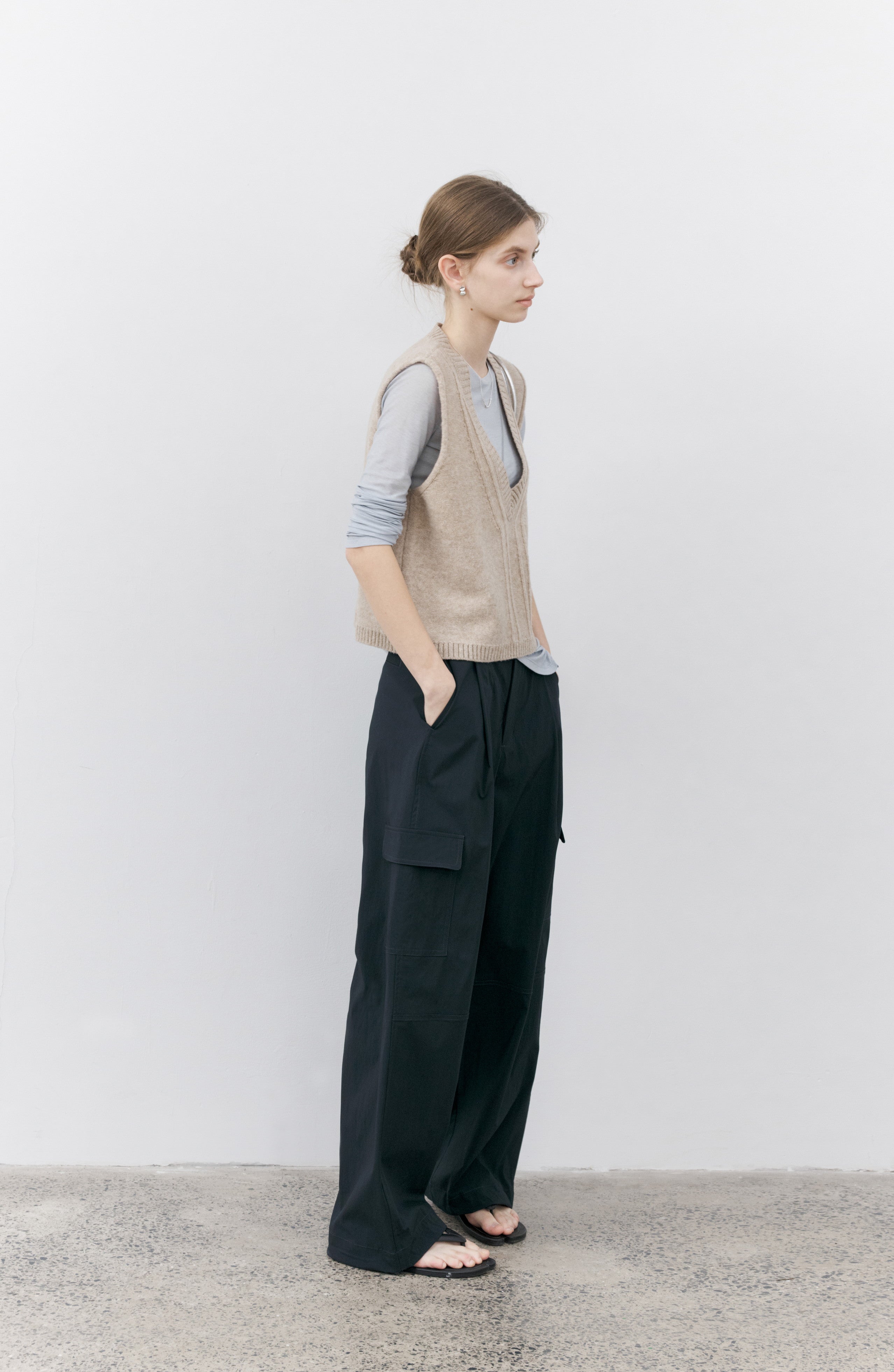 WIDE TUCK CARGO PANTS / ワイドタックカーゴパンツ