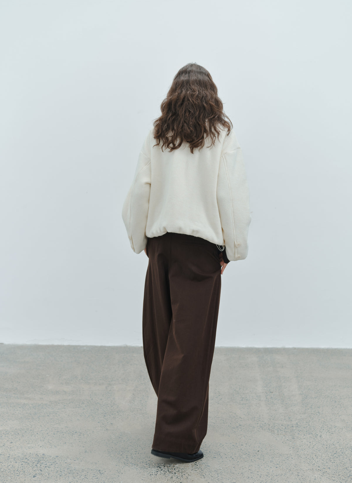 WARM TEXTURE SCARF JACKET