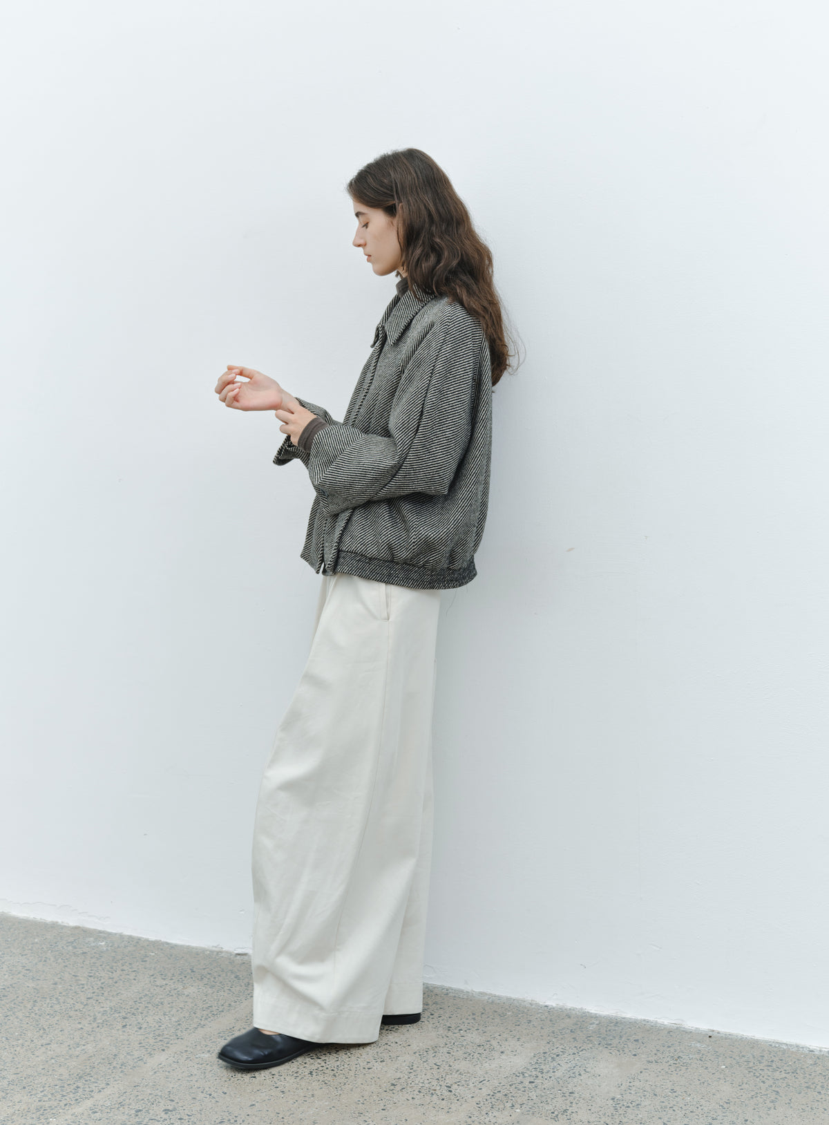 FULL STRIPE WARM JACKET