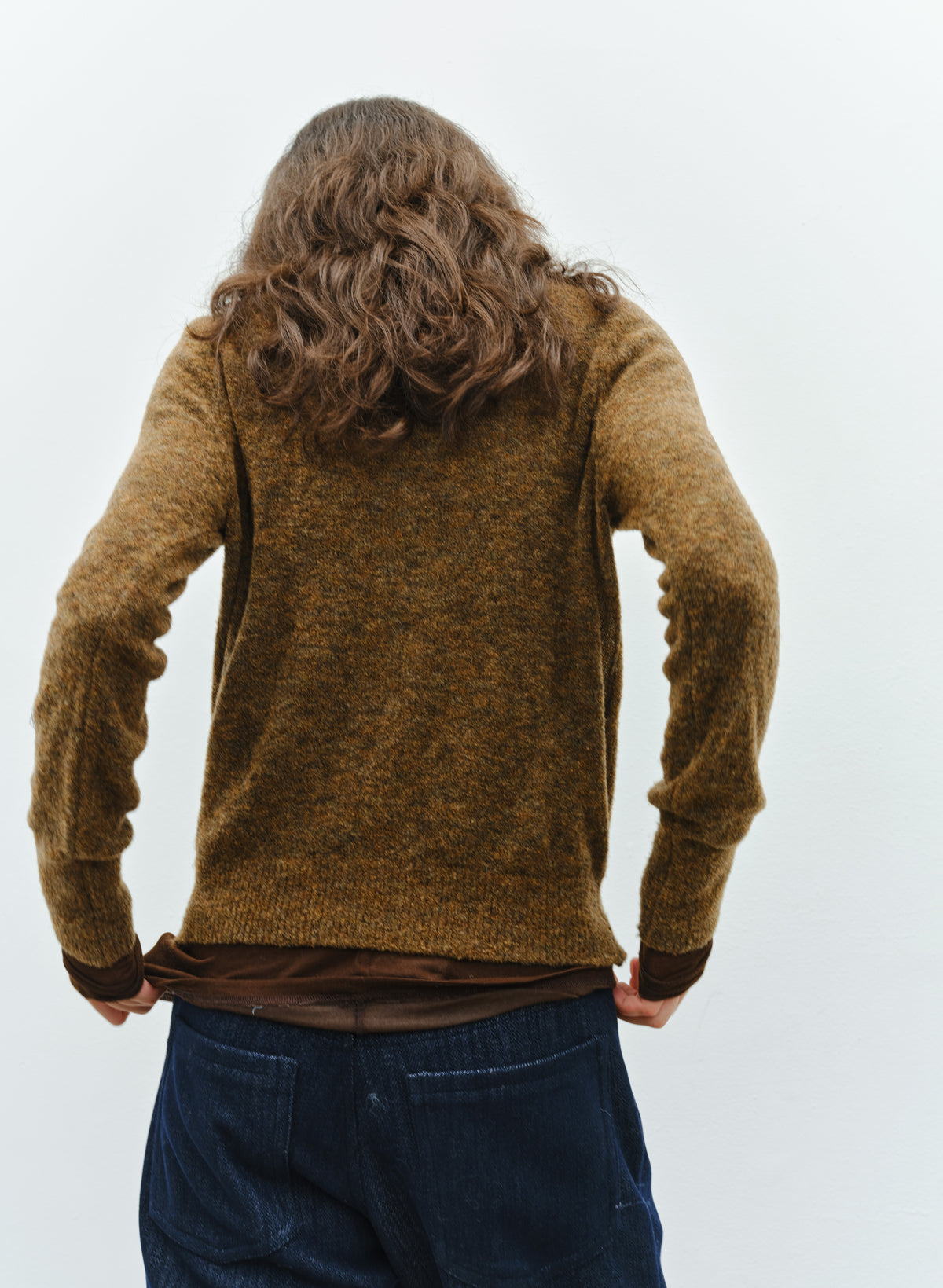 MULTI BUTTON COLOR SWEATER