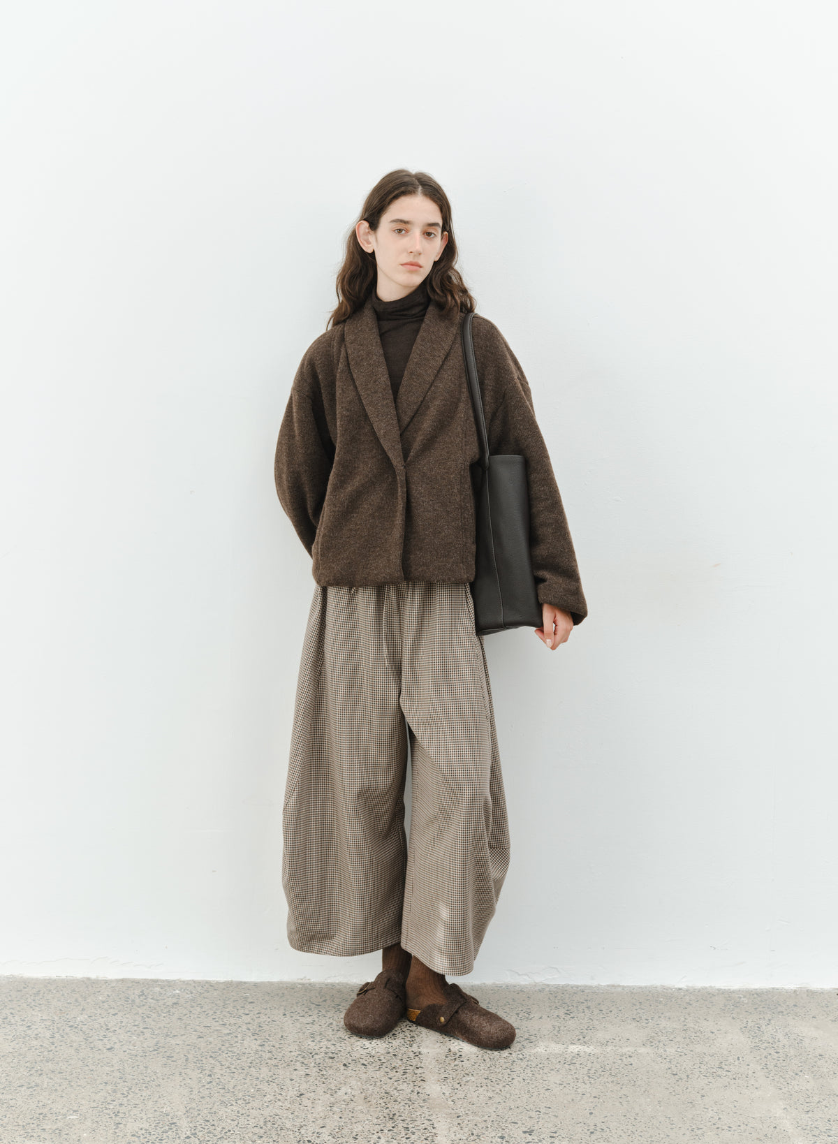 WARM TEXTURE SCARF JACKET