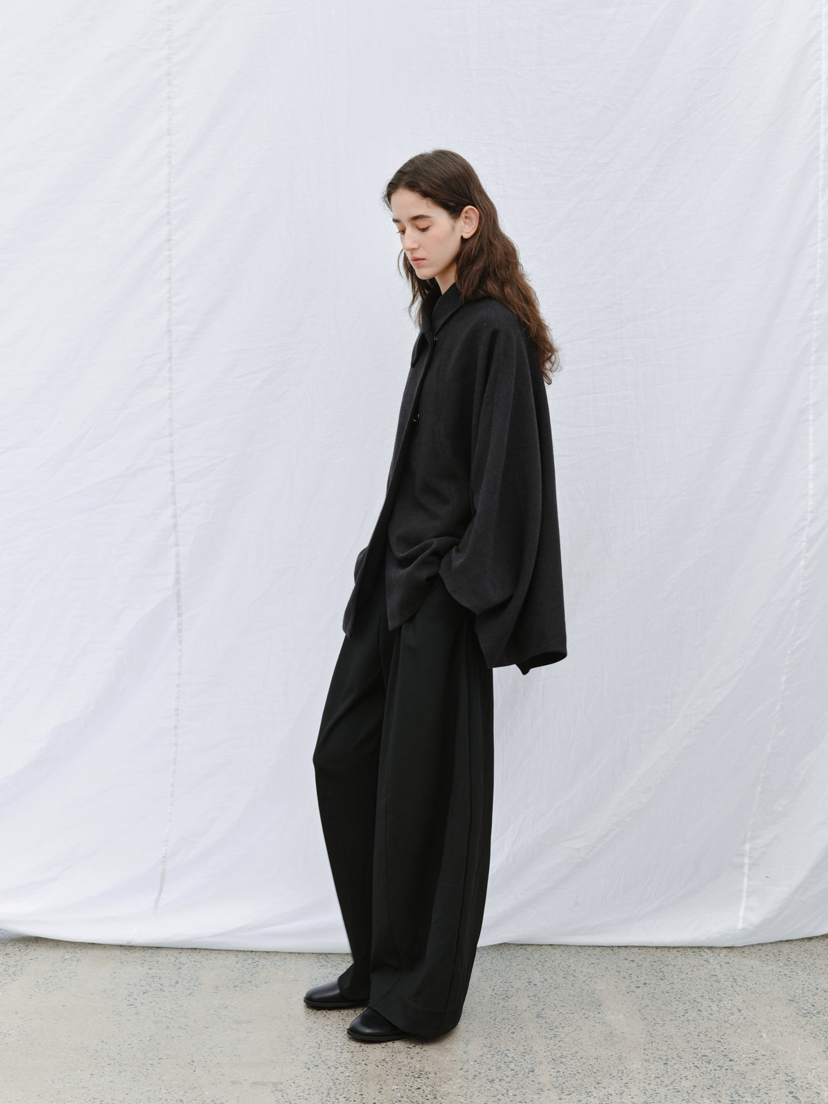 CLASSIC CAPE FLARE COAT
