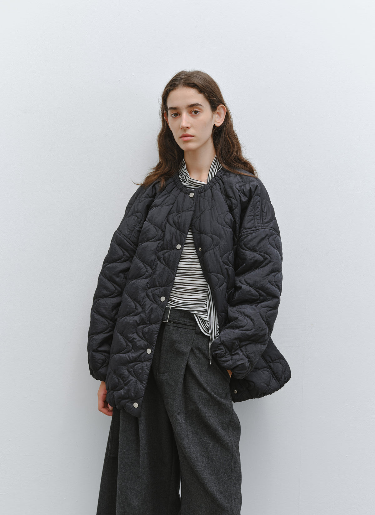 WATER WAVE QUILTING BLOUSON