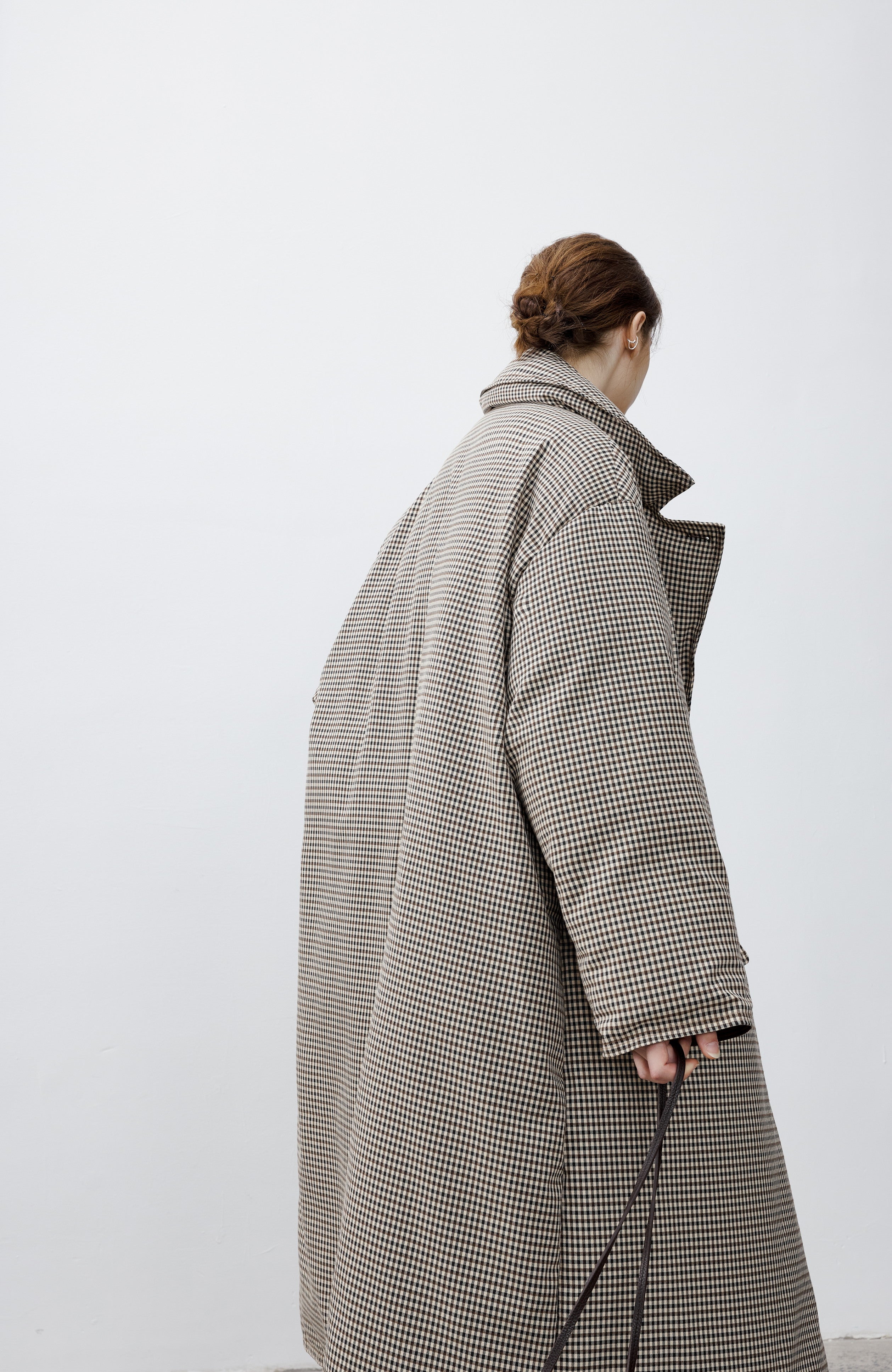 CLASSIC PLAID DOWN COAT / クラシカルチェックダウンコート