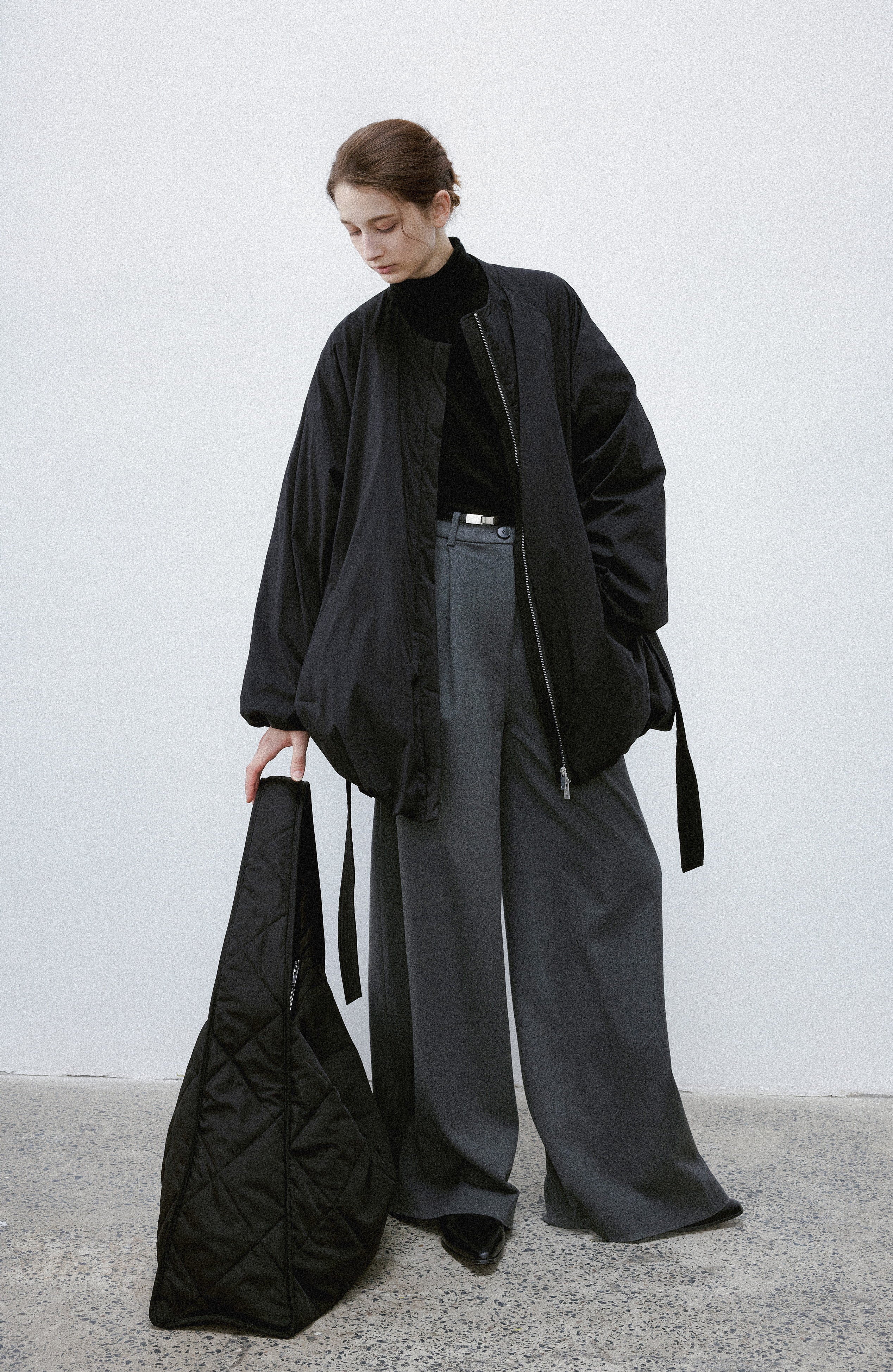 WAIST MARK DOWN SCARF SET