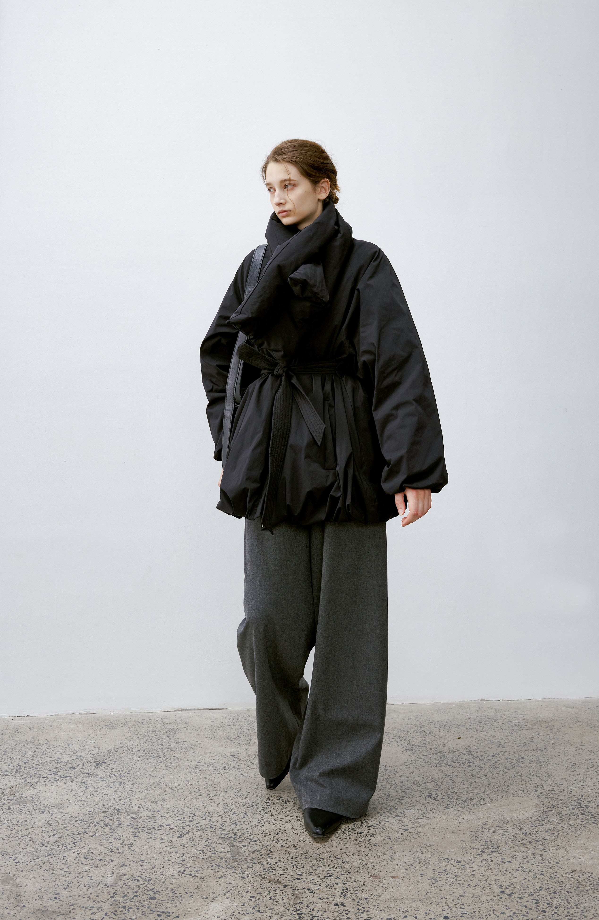 WAIST MARK DOWN SCARF SET