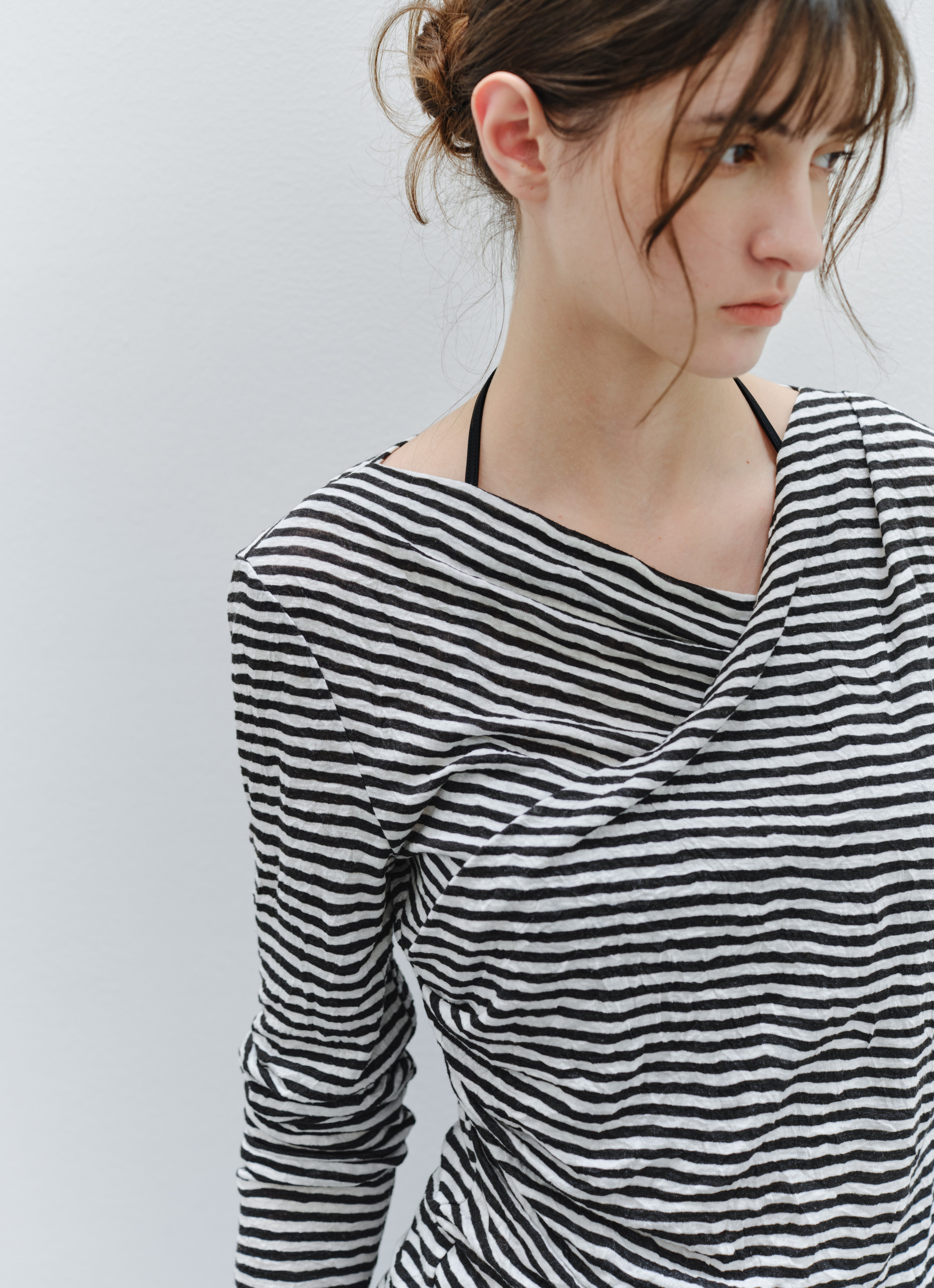 CACHECOEUR FIT STRIPE TOP