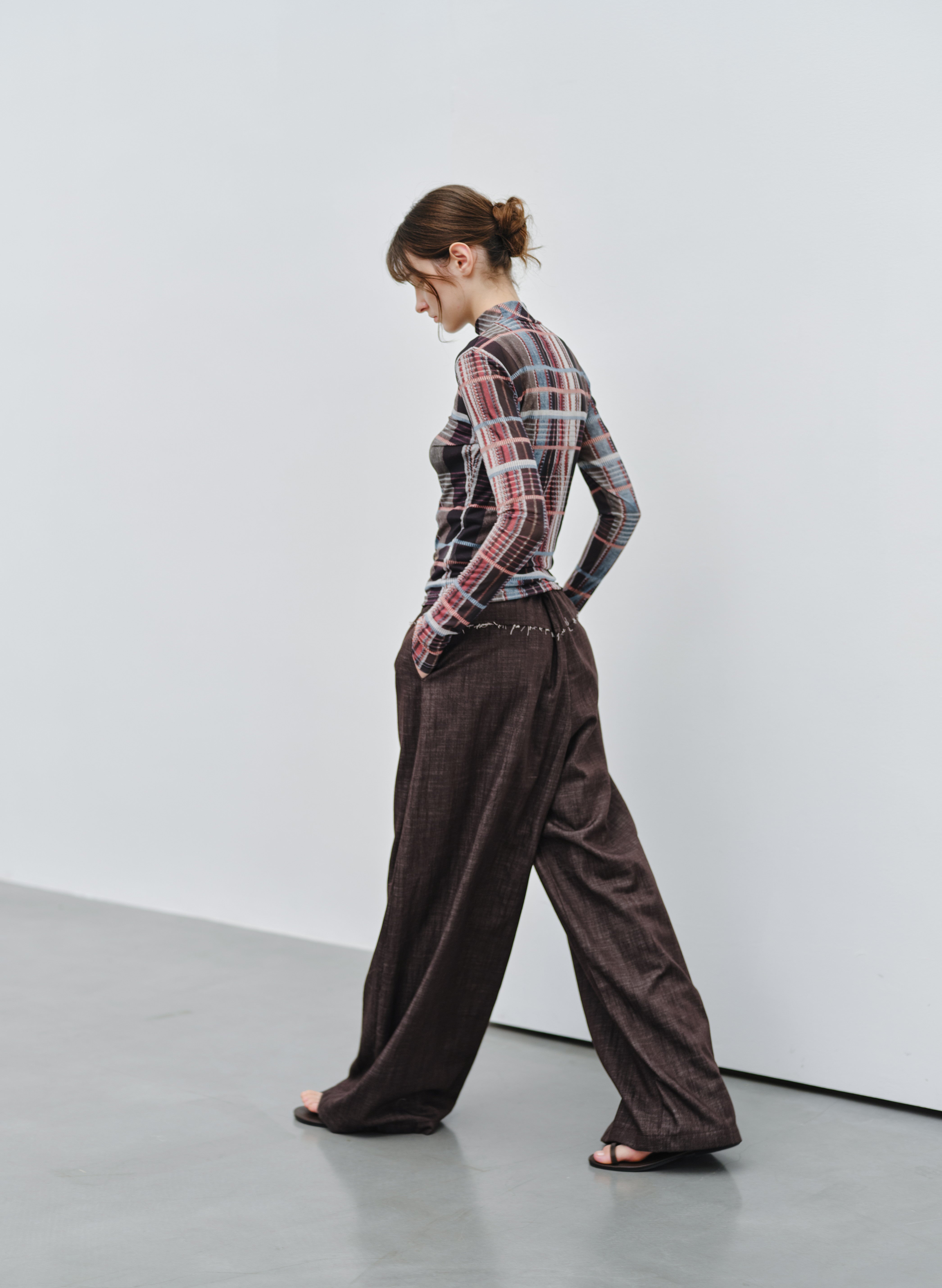 DAMAGE LINE WIDE PANTS
